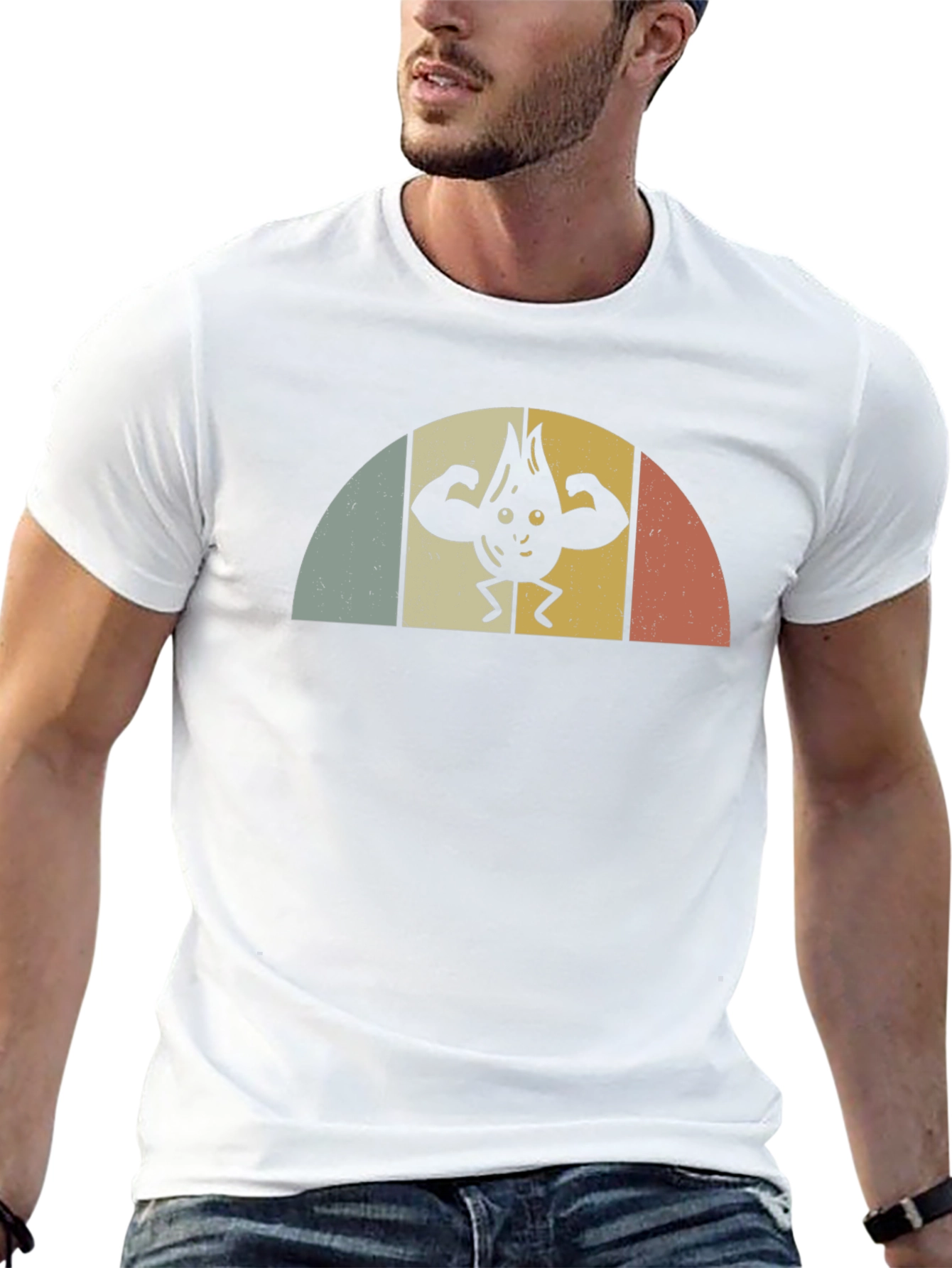 Retro Muscle Sprout T-Shirt