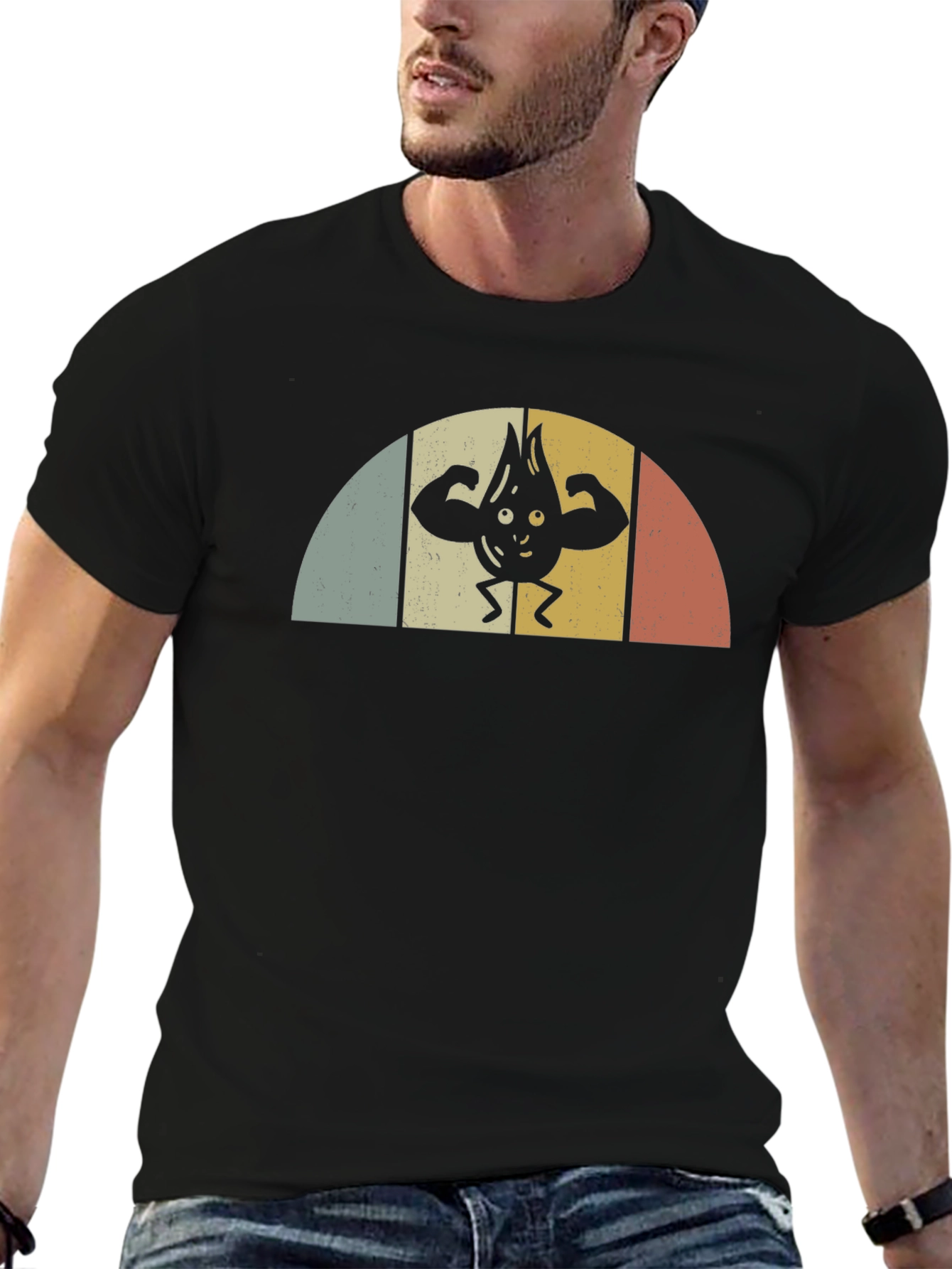 Retro Muscle Sprout T-Shirt