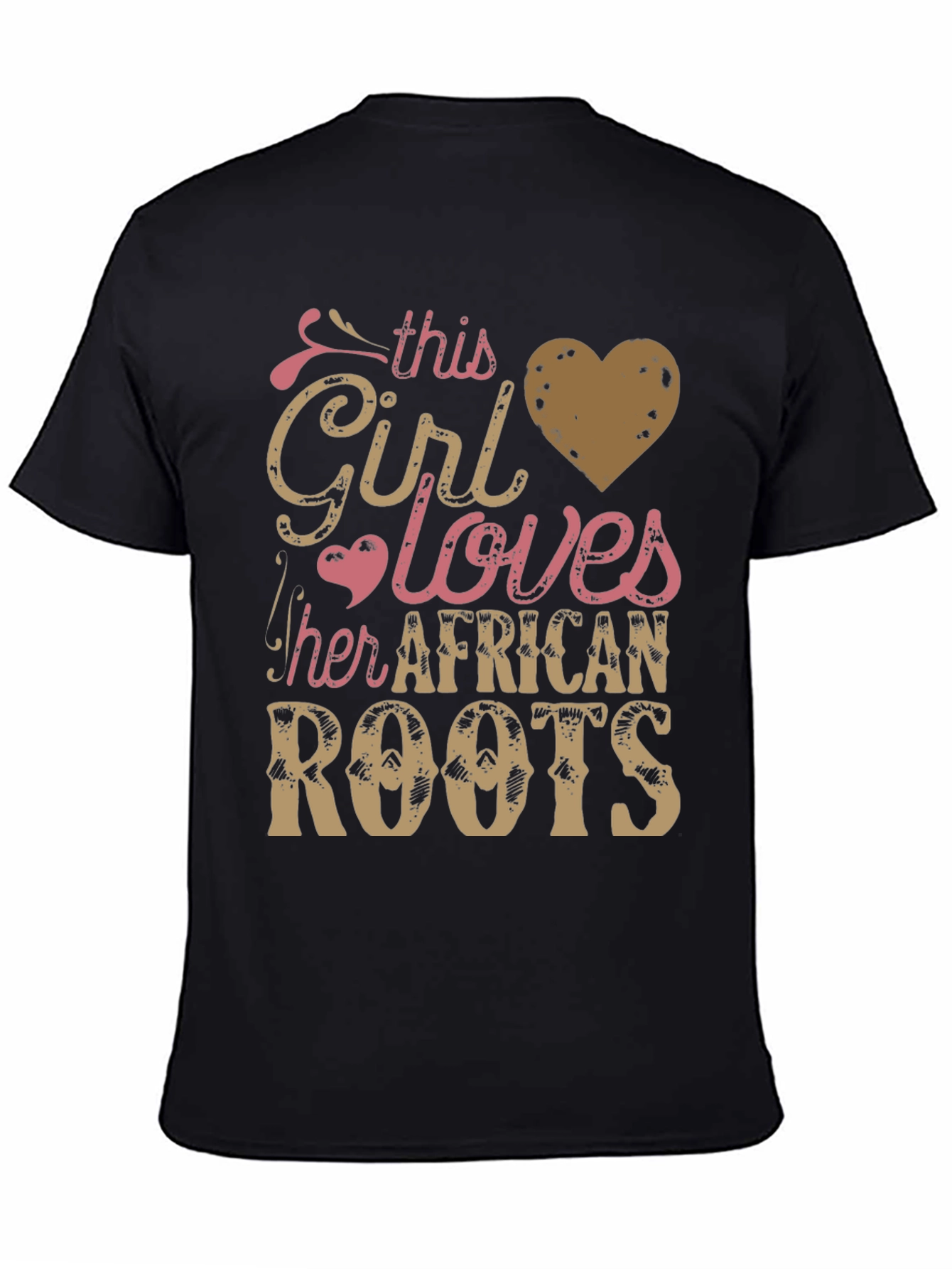 This Girl Loves Her African Roots T-Shirt
