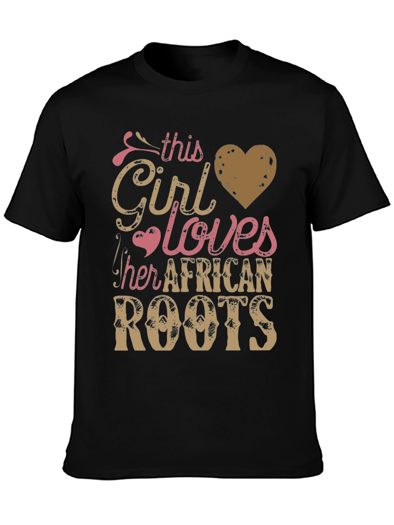 This Girl Loves Her African Roots T-Shirt