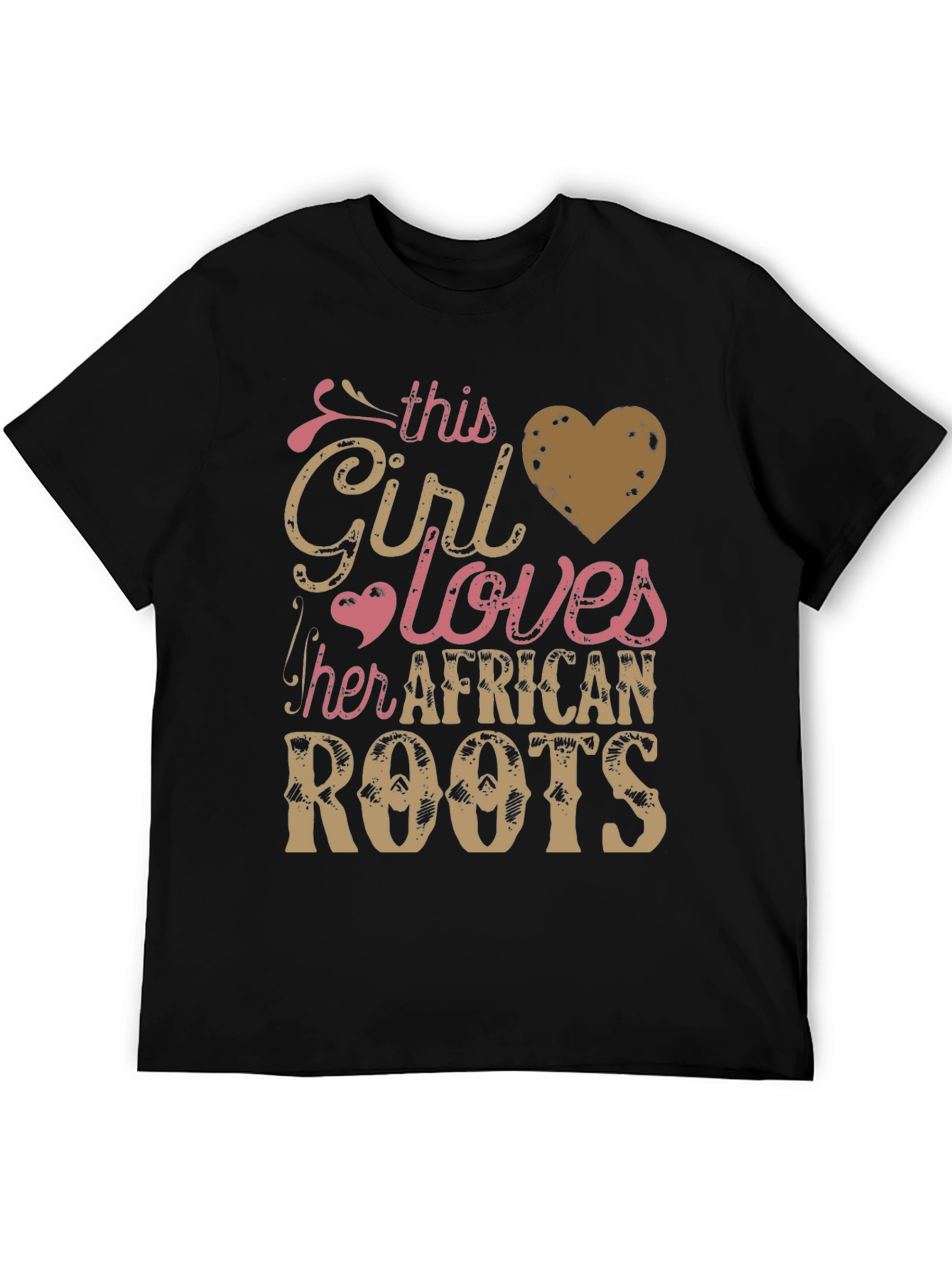 This Girl Loves Her African Roots T-Shirt