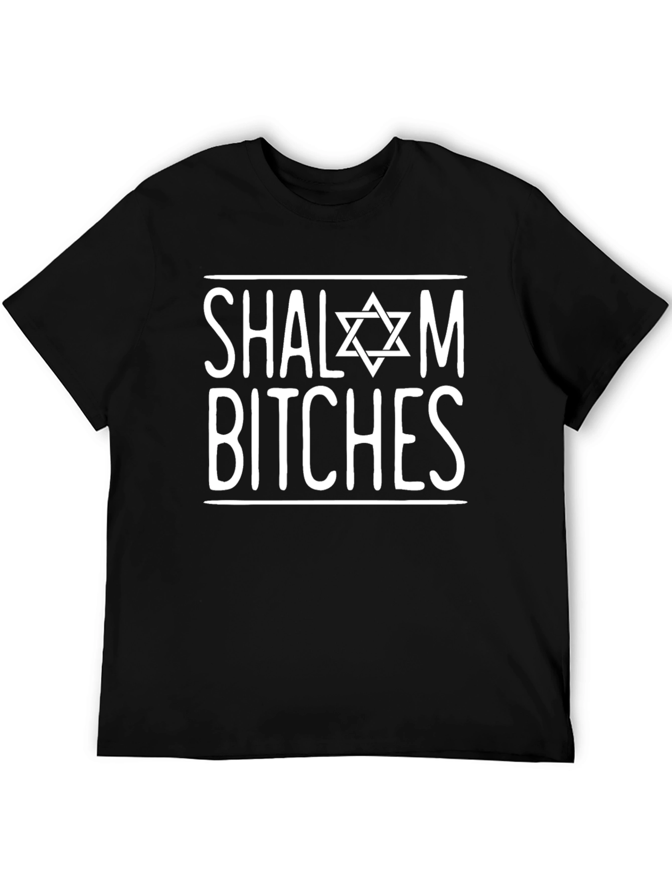 Shalom Bitches Graphic T-Shirt - Novelty Humor Tee