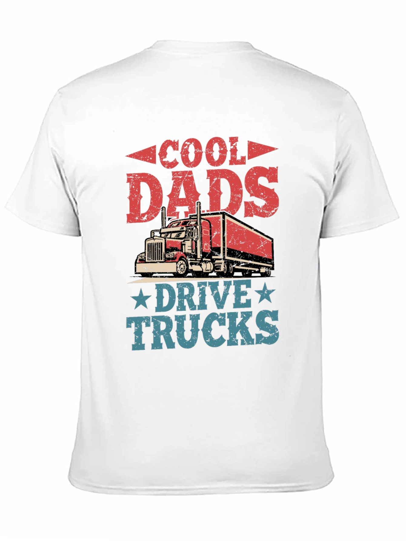 Cool Dads Drive Trucks Graphic T-Shirt