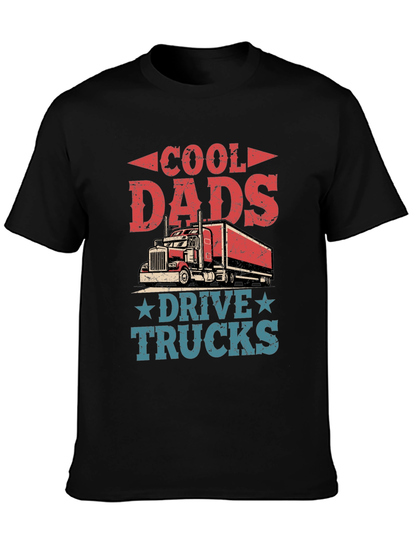 Cool Dads Drive Trucks Graphic T-Shirt