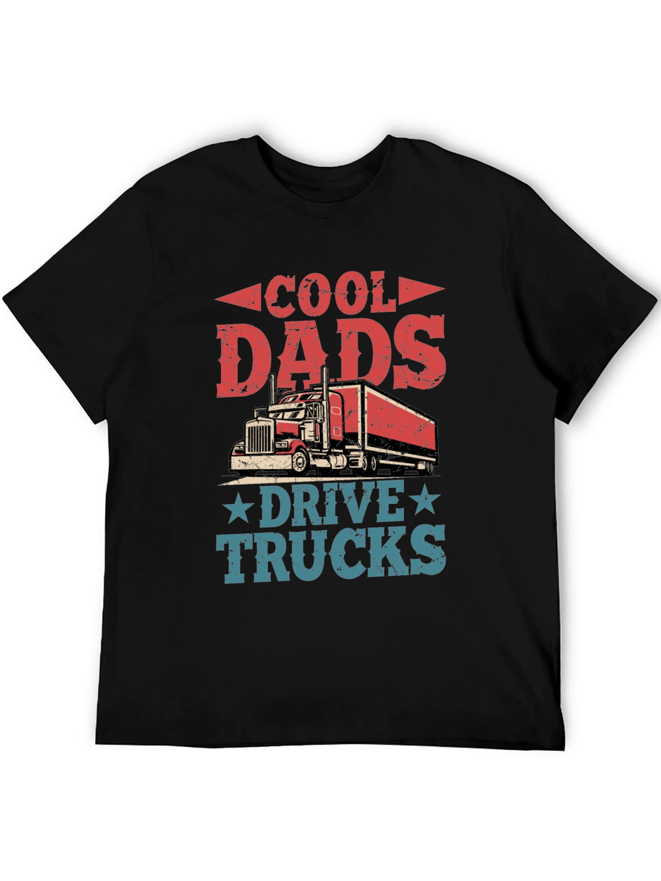 Cool Dads Drive Trucks Graphic T-Shirt