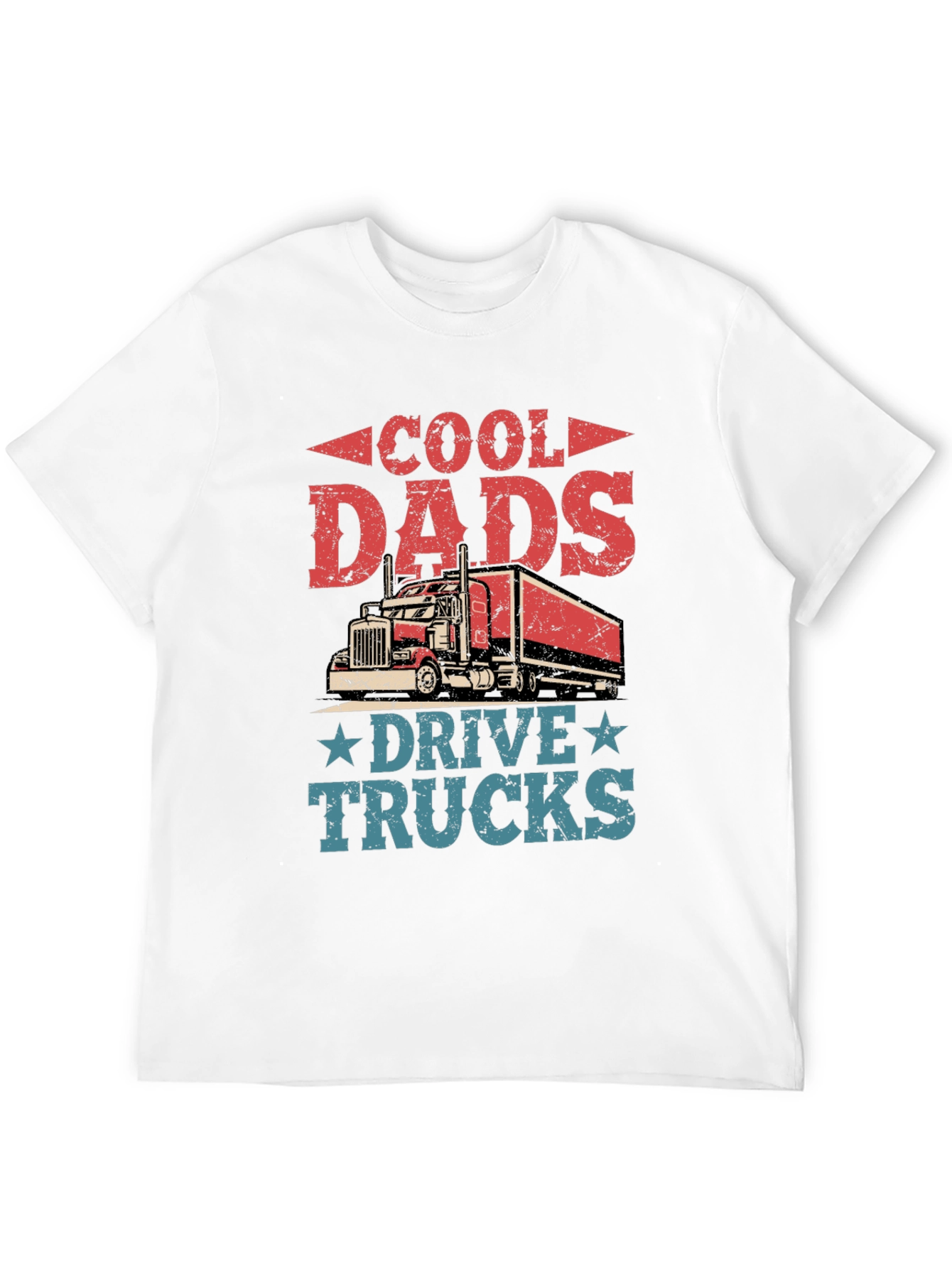 Cool Dads Drive Trucks Graphic T-Shirt