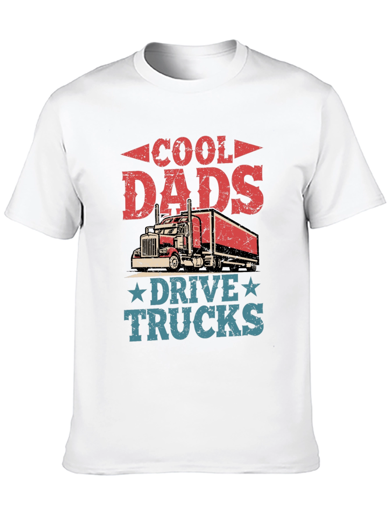 Cool Dads Drive Trucks Graphic T-Shirt