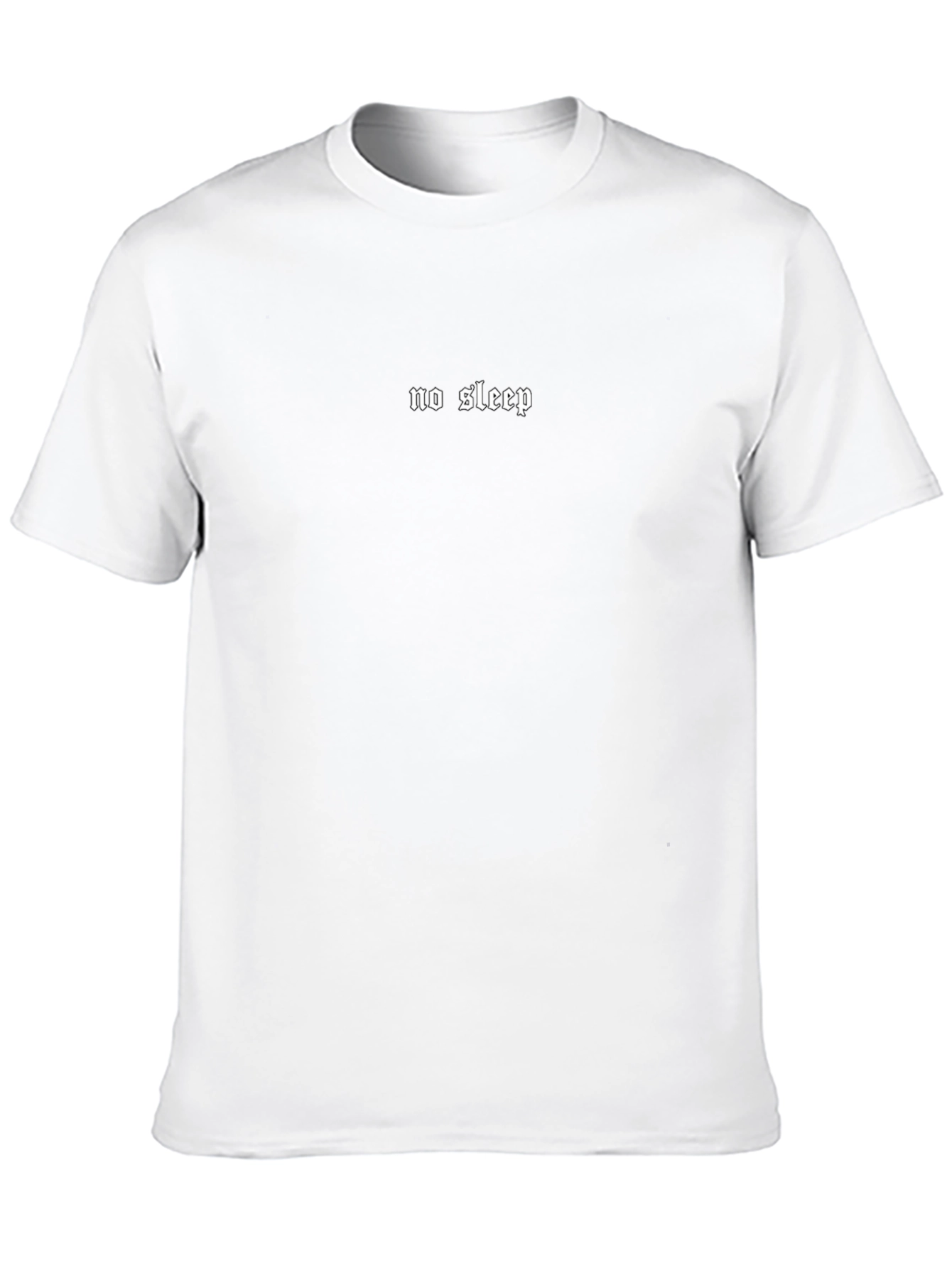 No Sleep Graphic Tee - Unisex Black T-Shirt