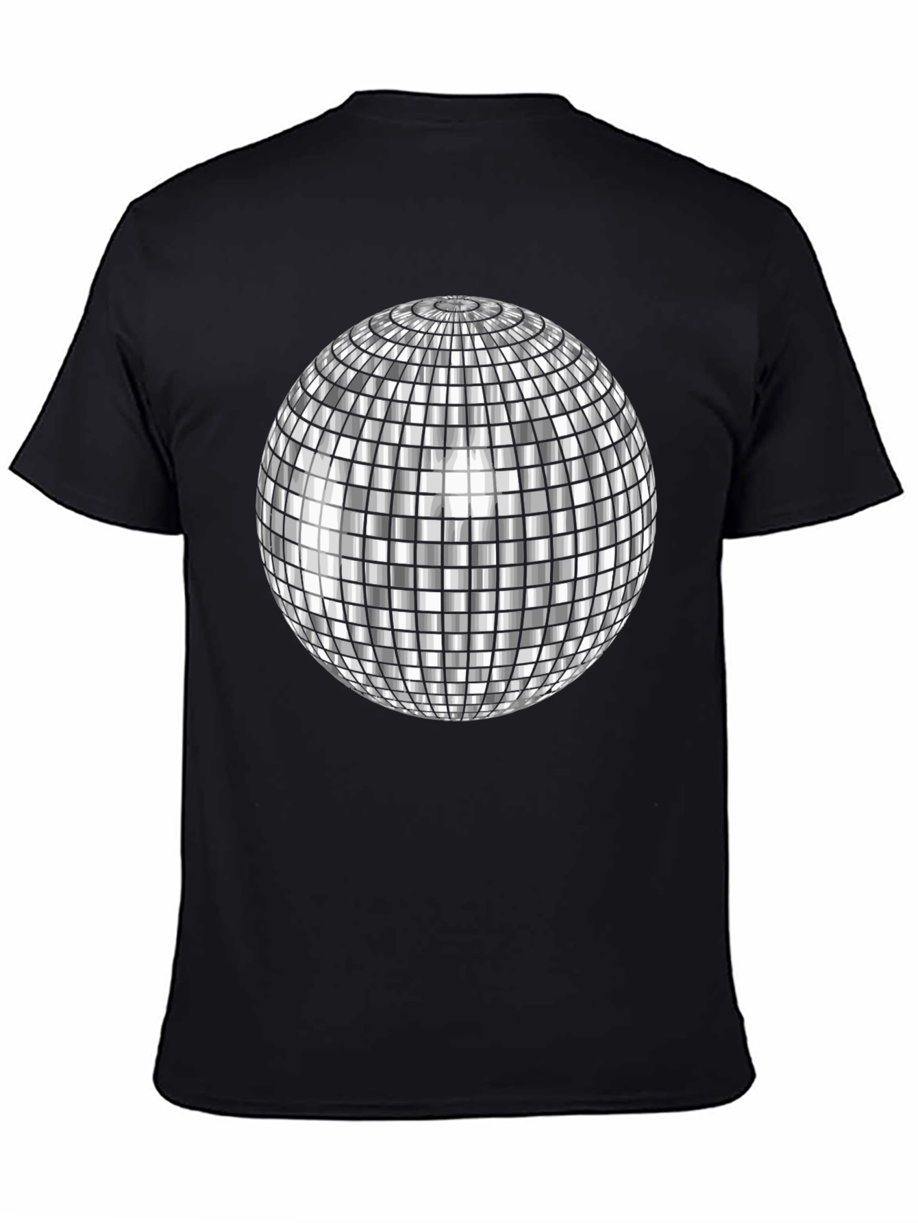 Disco Ball Graphic Tee - Retro Party Shirt