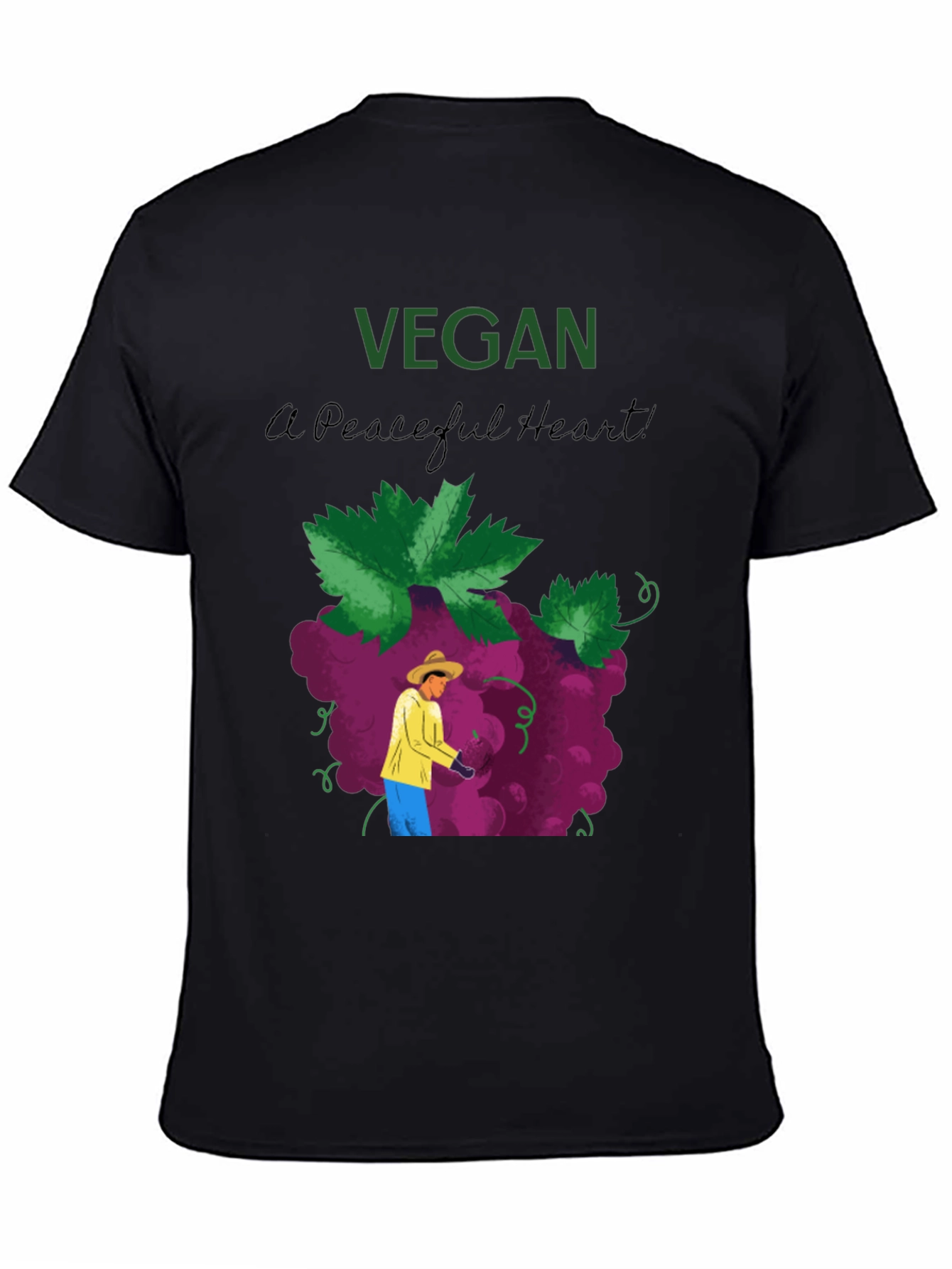 Vegan Peaceful Heart T-Shirt