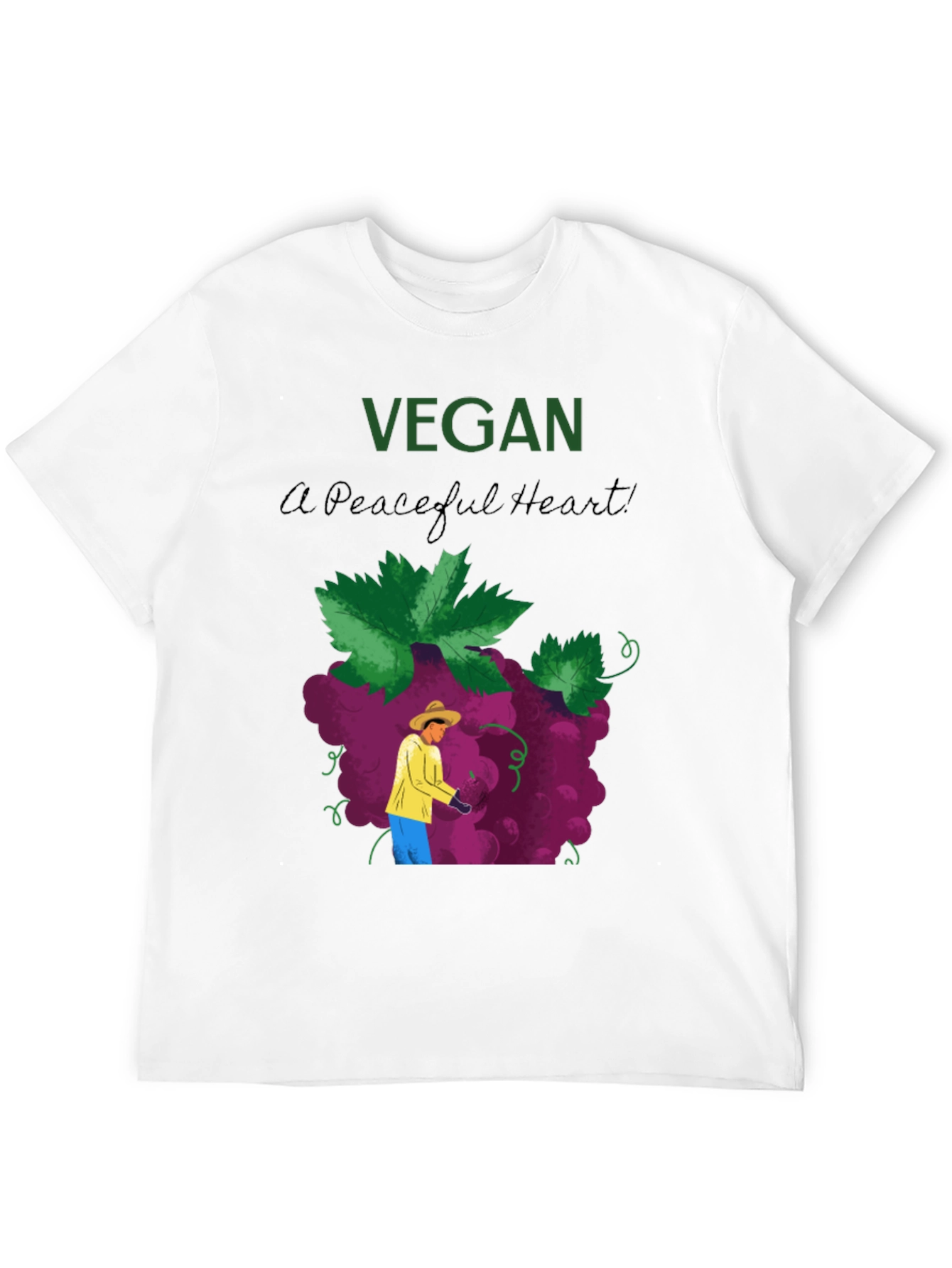 Vegan Peaceful Heart T-Shirt