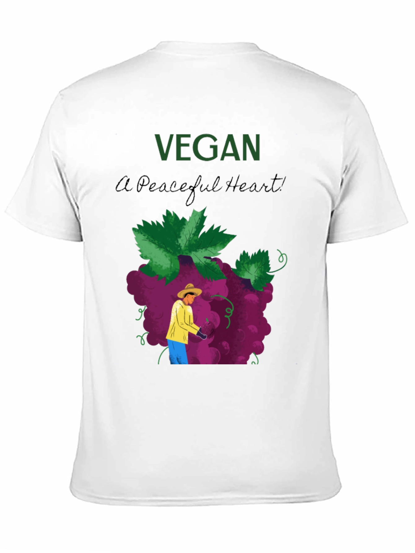 Vegan Peaceful Heart T-Shirt