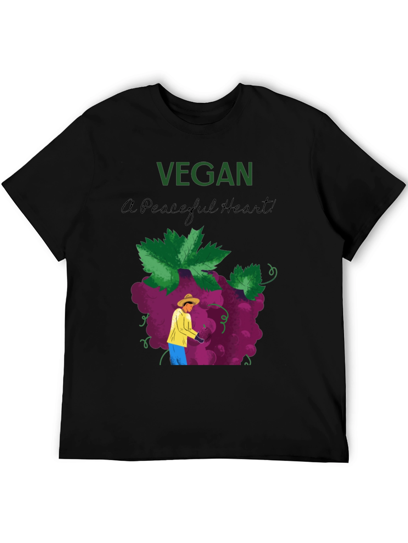 Vegan Peaceful Heart T-Shirt