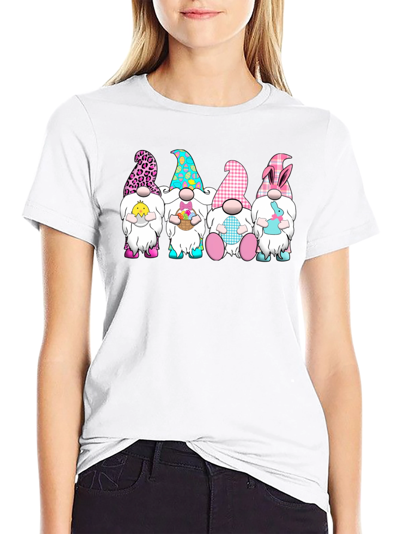Easter Gnomes Graphic T-Shirt
