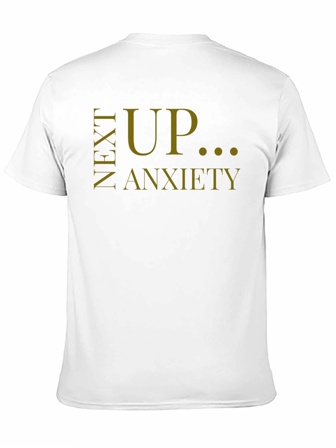 Next Up Anxiety T-Shirt - Black