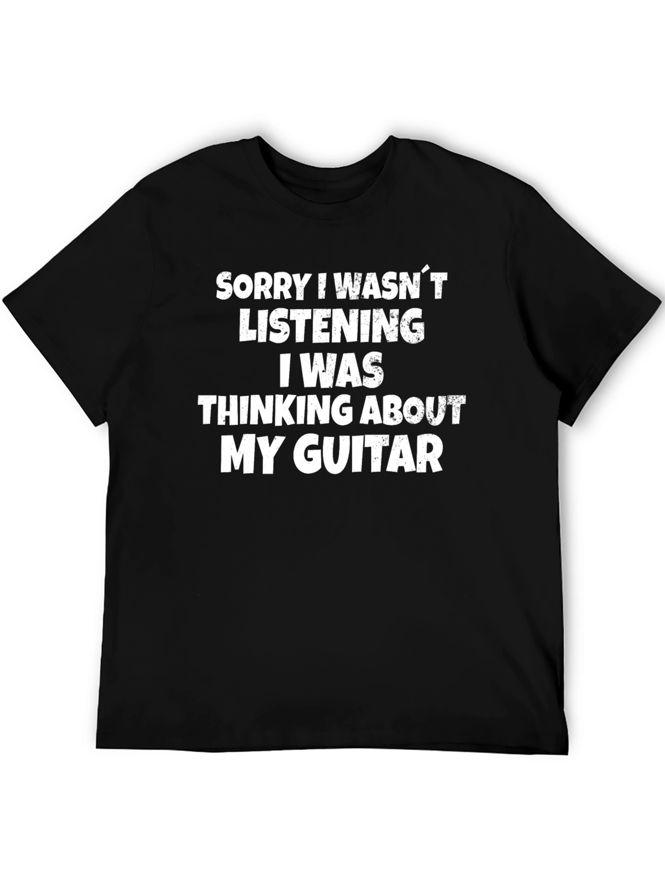 Guitar Obsession T-Shirt - Musician Humor Tee