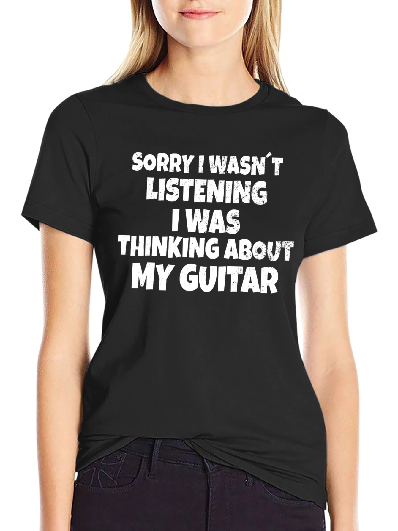 Guitar Obsession T-Shirt - Musician Humor Tee