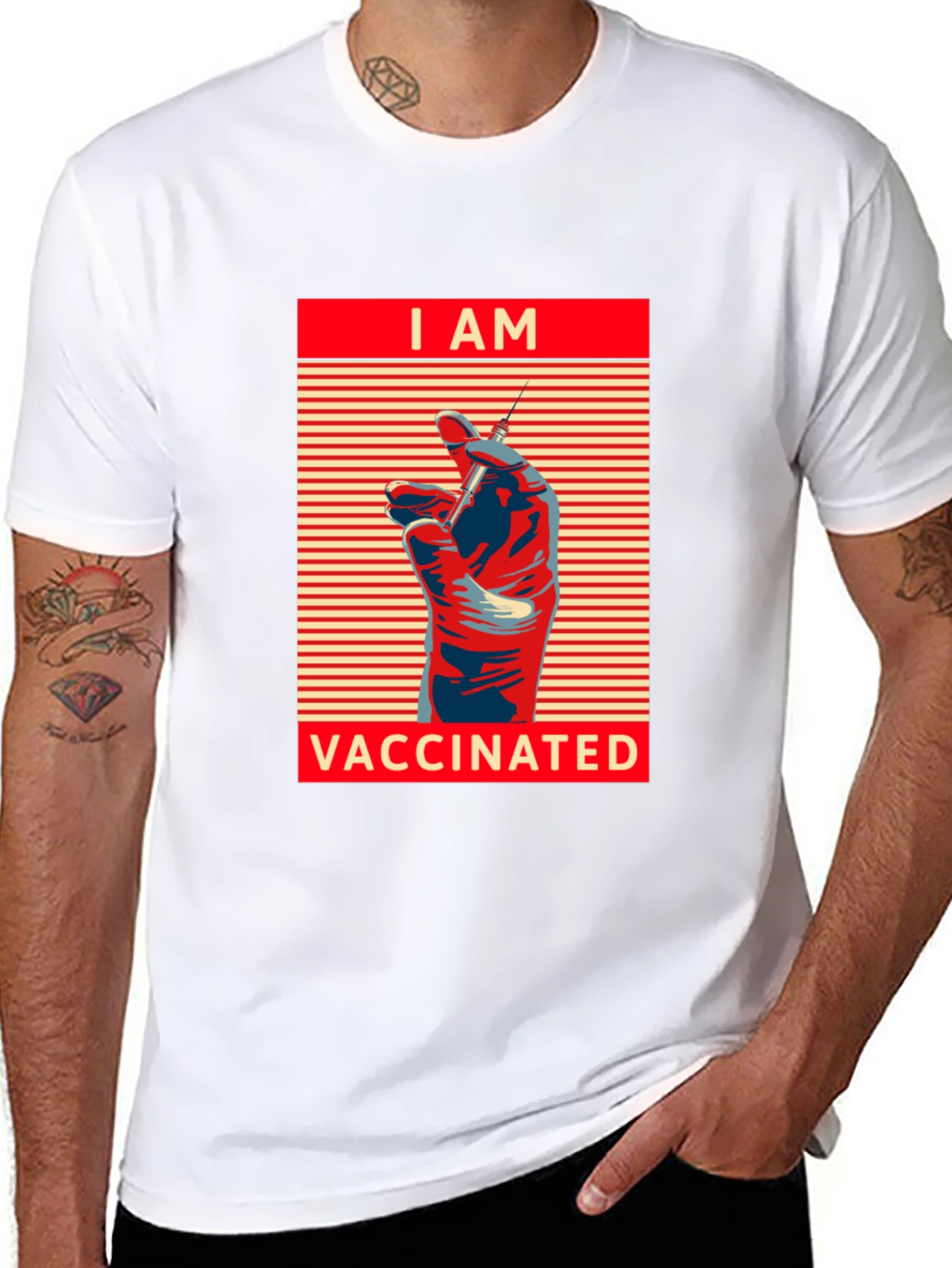 I Am Vaccinated Graphic Tee - Unisex