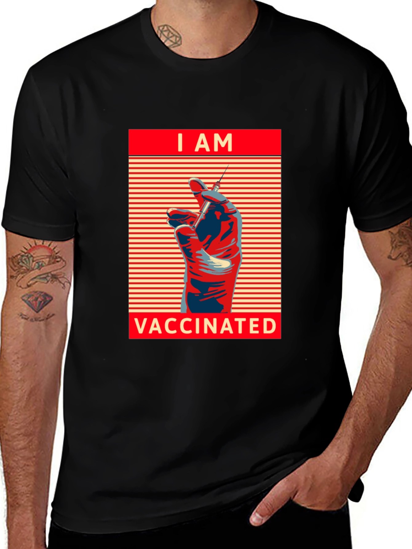 I Am Vaccinated Graphic Tee - Unisex