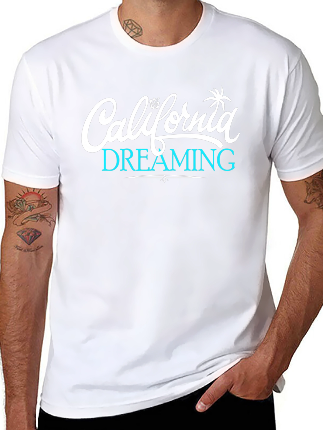 California Dreaming Graphic Tee - Black
