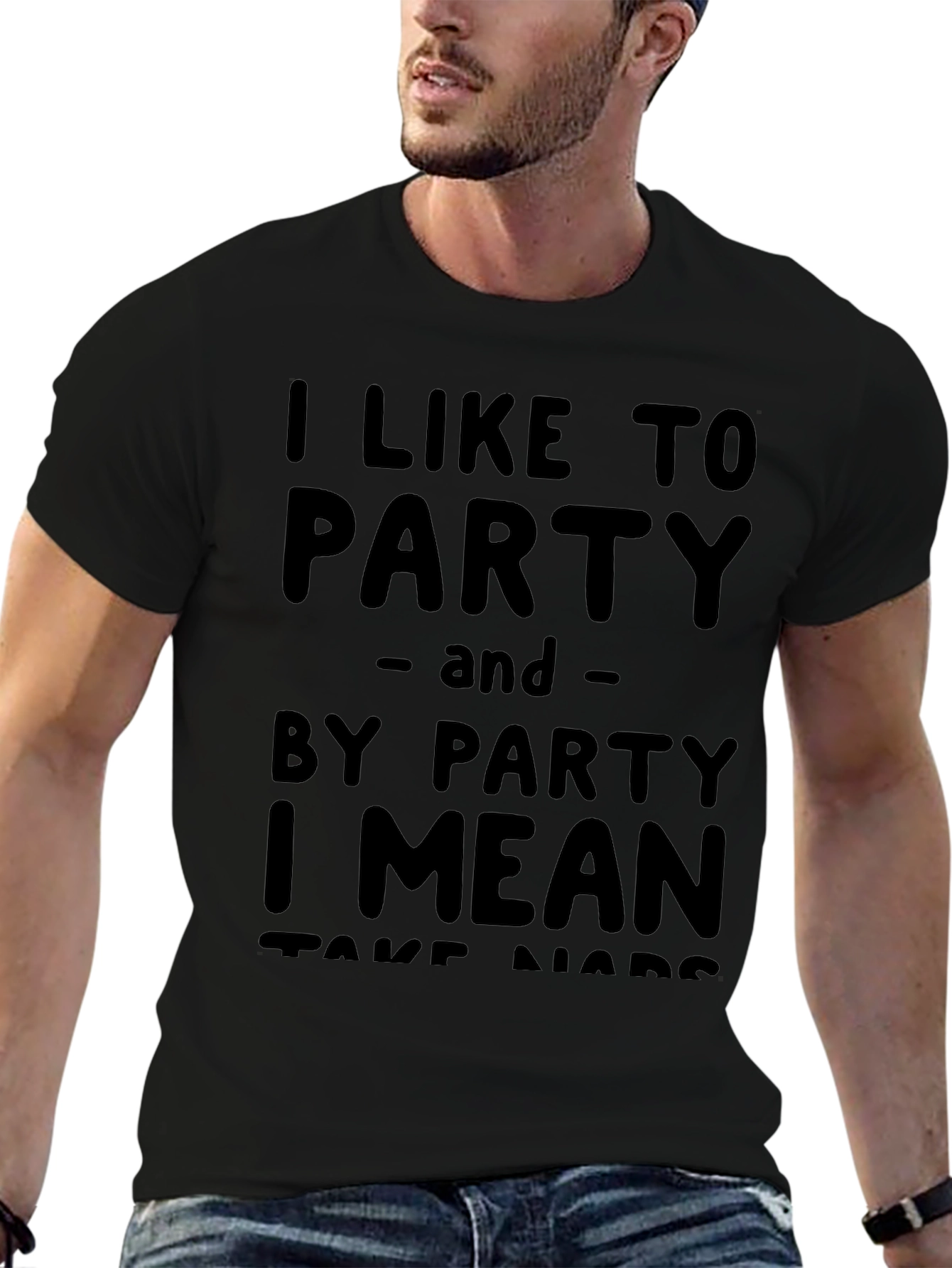 Party Nap Funny Graphic T-Shirt