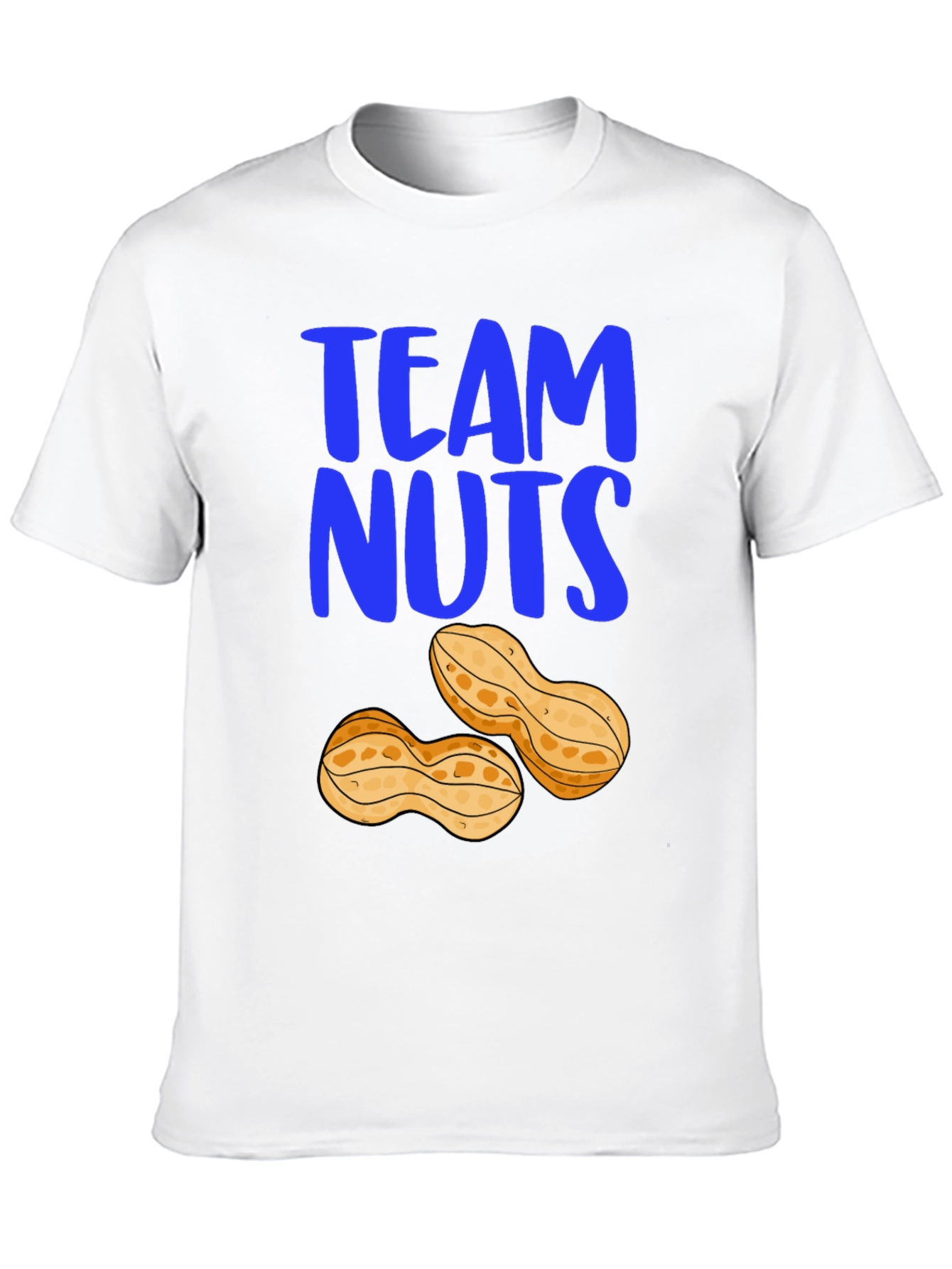 Team Nuts Graphic T-Shirt - Funny Peanut Tee