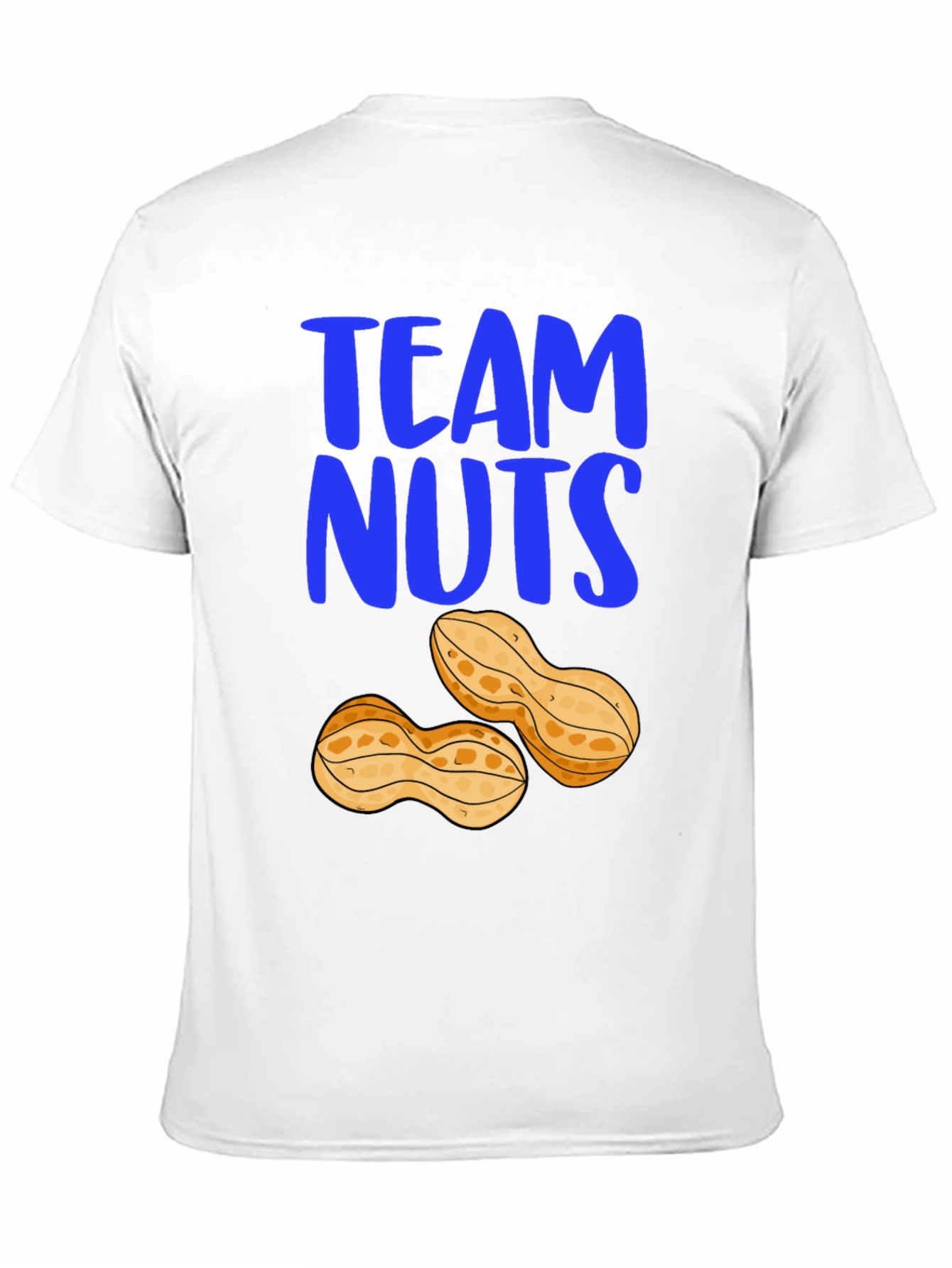 Team Nuts Graphic T-Shirt - Funny Peanut Tee