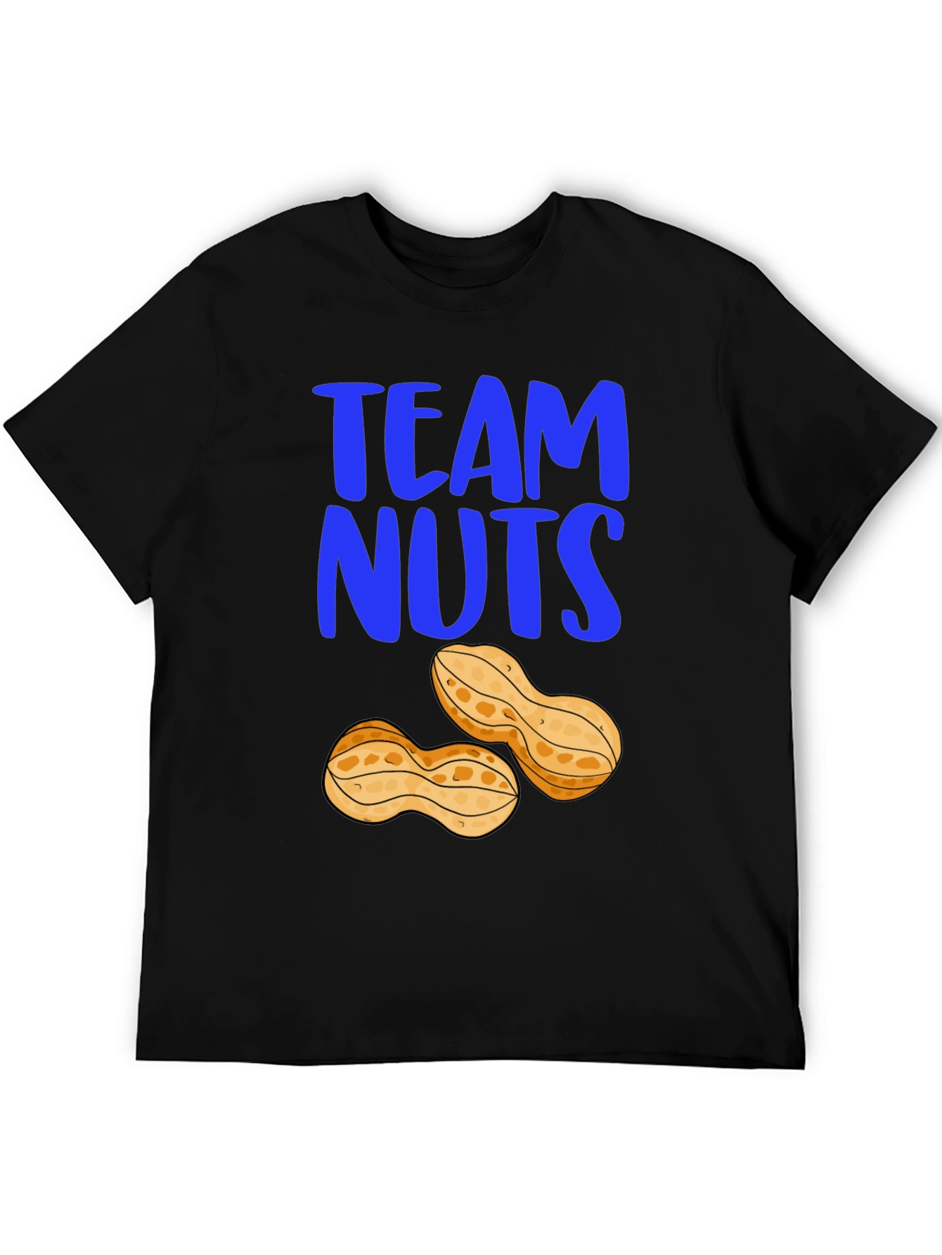 Team Nuts Graphic T-Shirt - Funny Peanut Tee