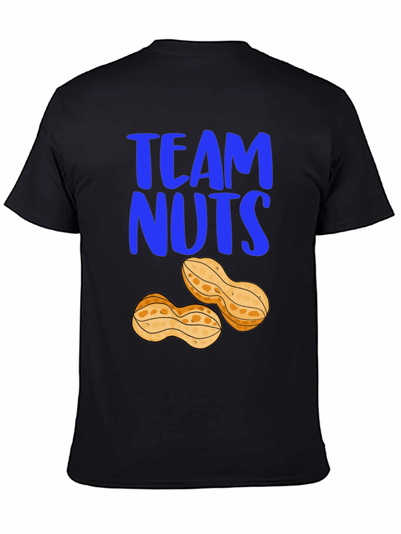 Team Nuts Graphic T-Shirt - Funny Peanut Tee