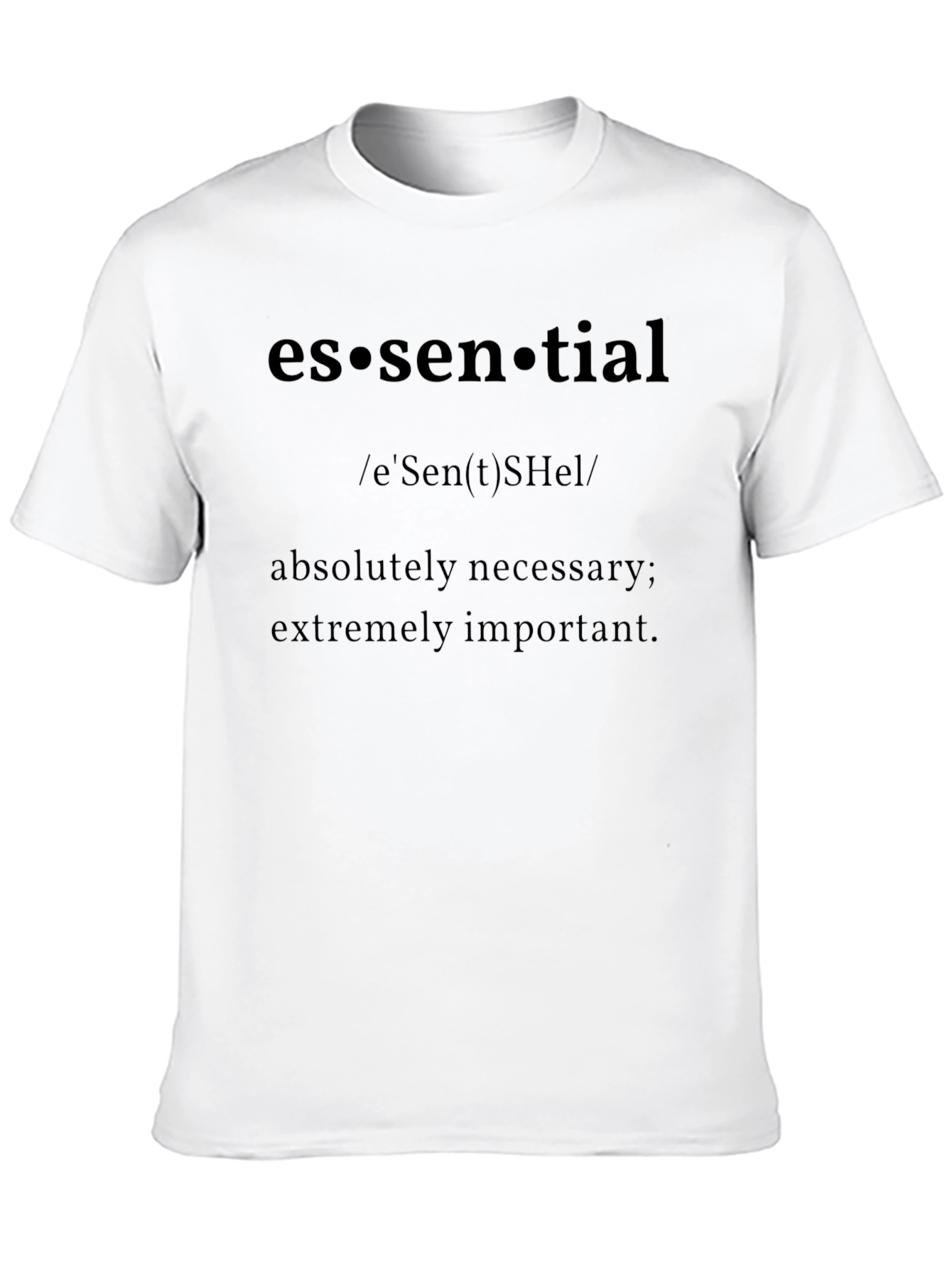 Essential Definition Graphic Tee - Stylish & Comfy