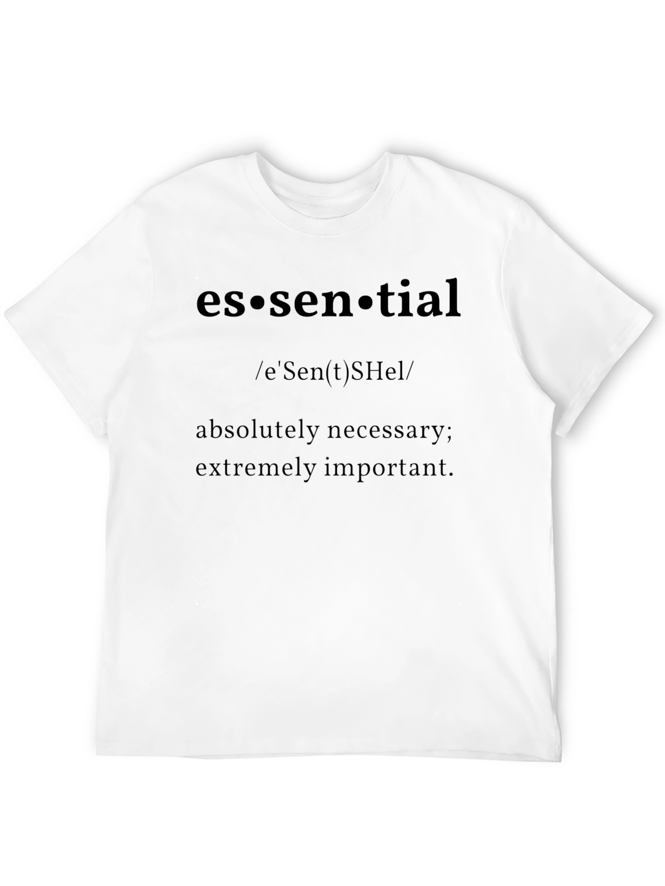 Essential Definition Graphic Tee - Stylish & Comfy