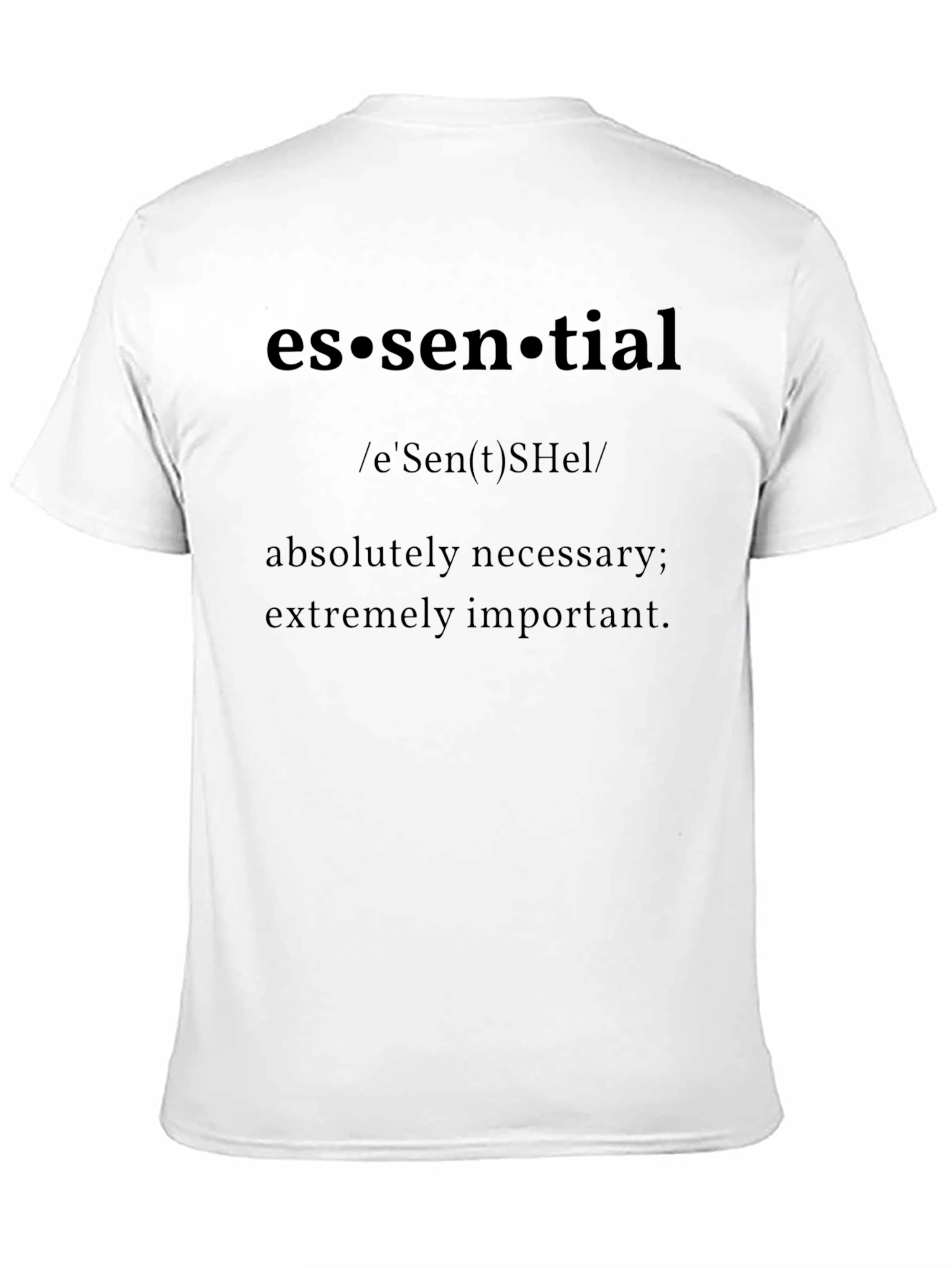 Essential Definition Graphic Tee - Stylish & Comfy