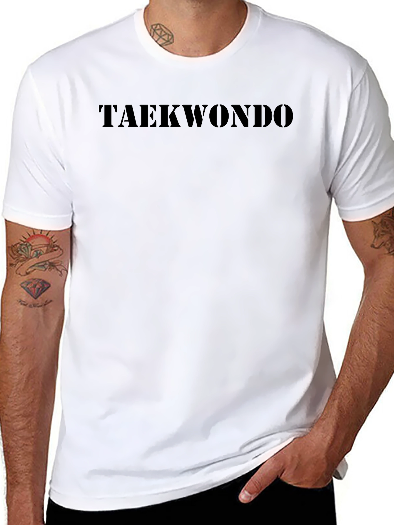 Black Taekwondo T-Shirt