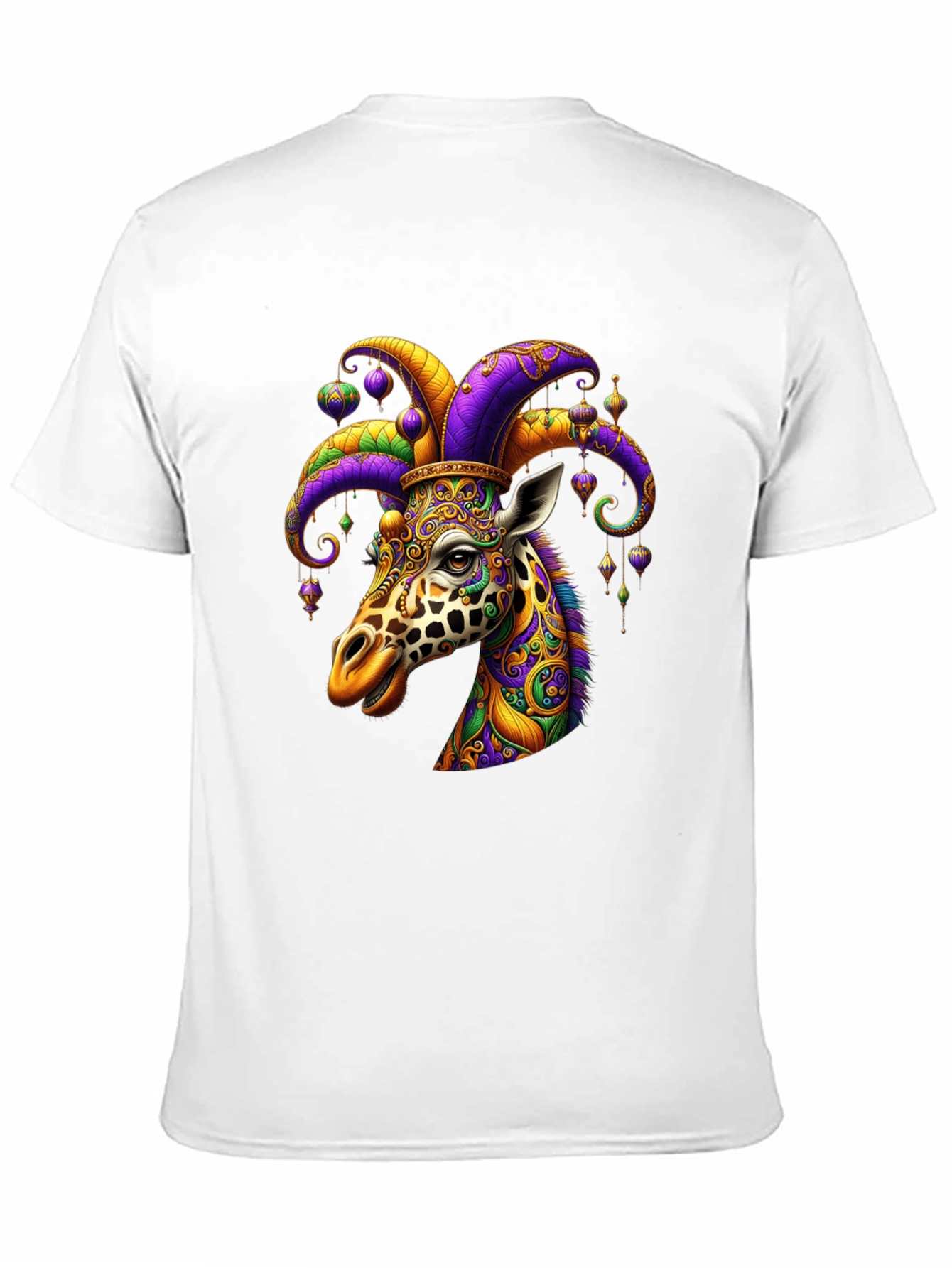 Mardi Gras Giraffe T-Shirt