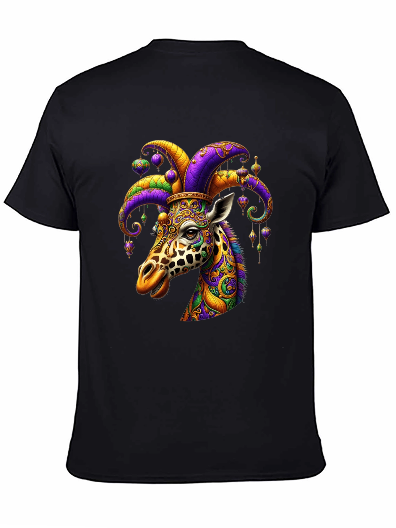 Mardi Gras Giraffe T-Shirt