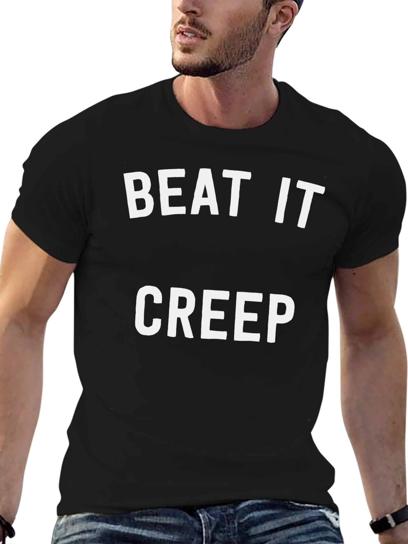Beat It Creep Black T-Shirt
