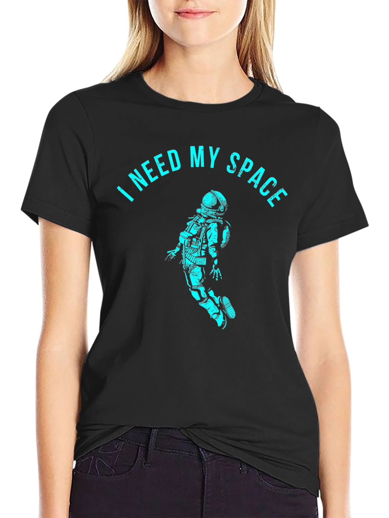 I Need My Space T-Shirt - Astronaut Design
