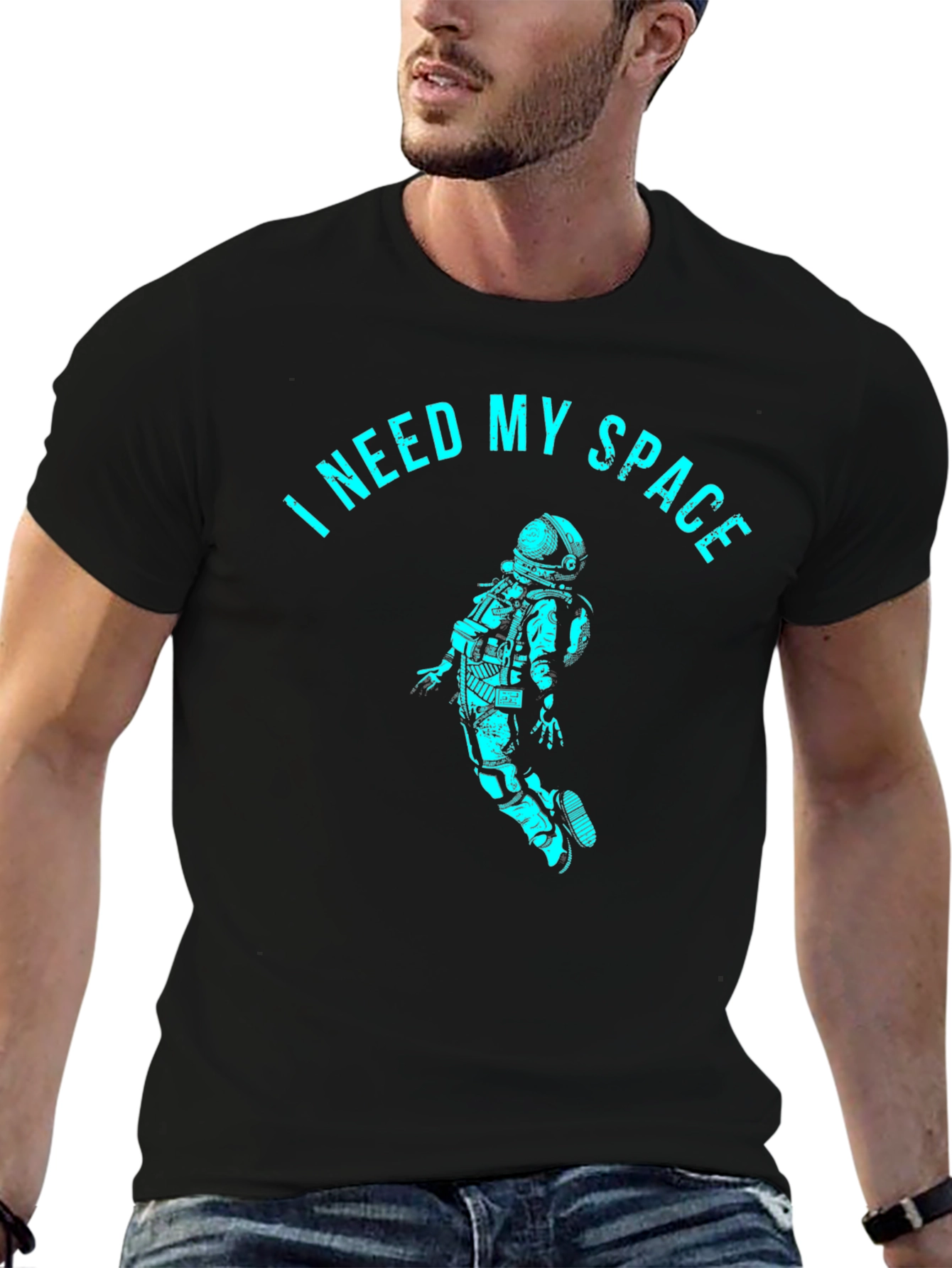 I Need My Space T-Shirt - Astronaut Design