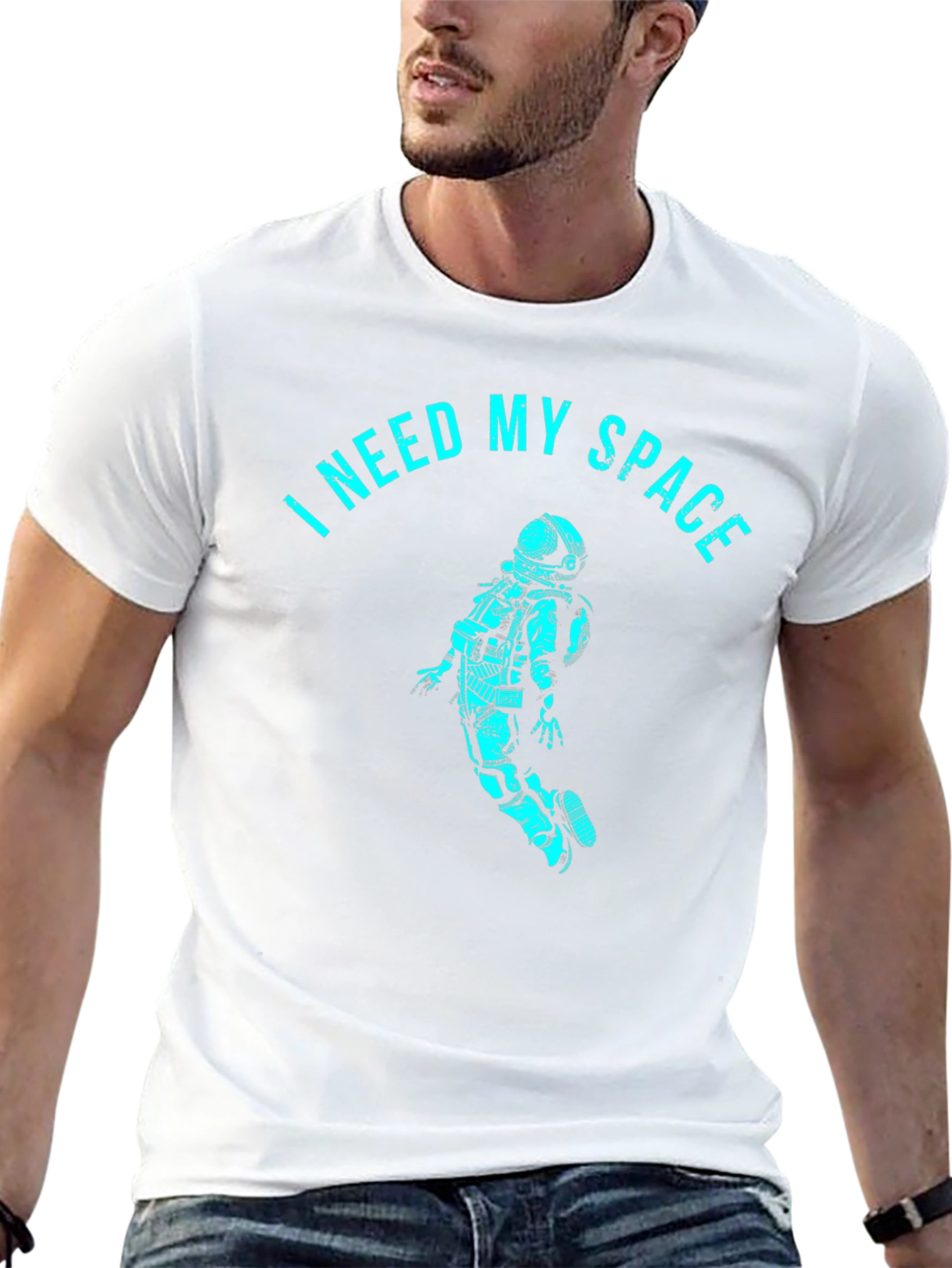 I Need My Space T-Shirt - Astronaut Design