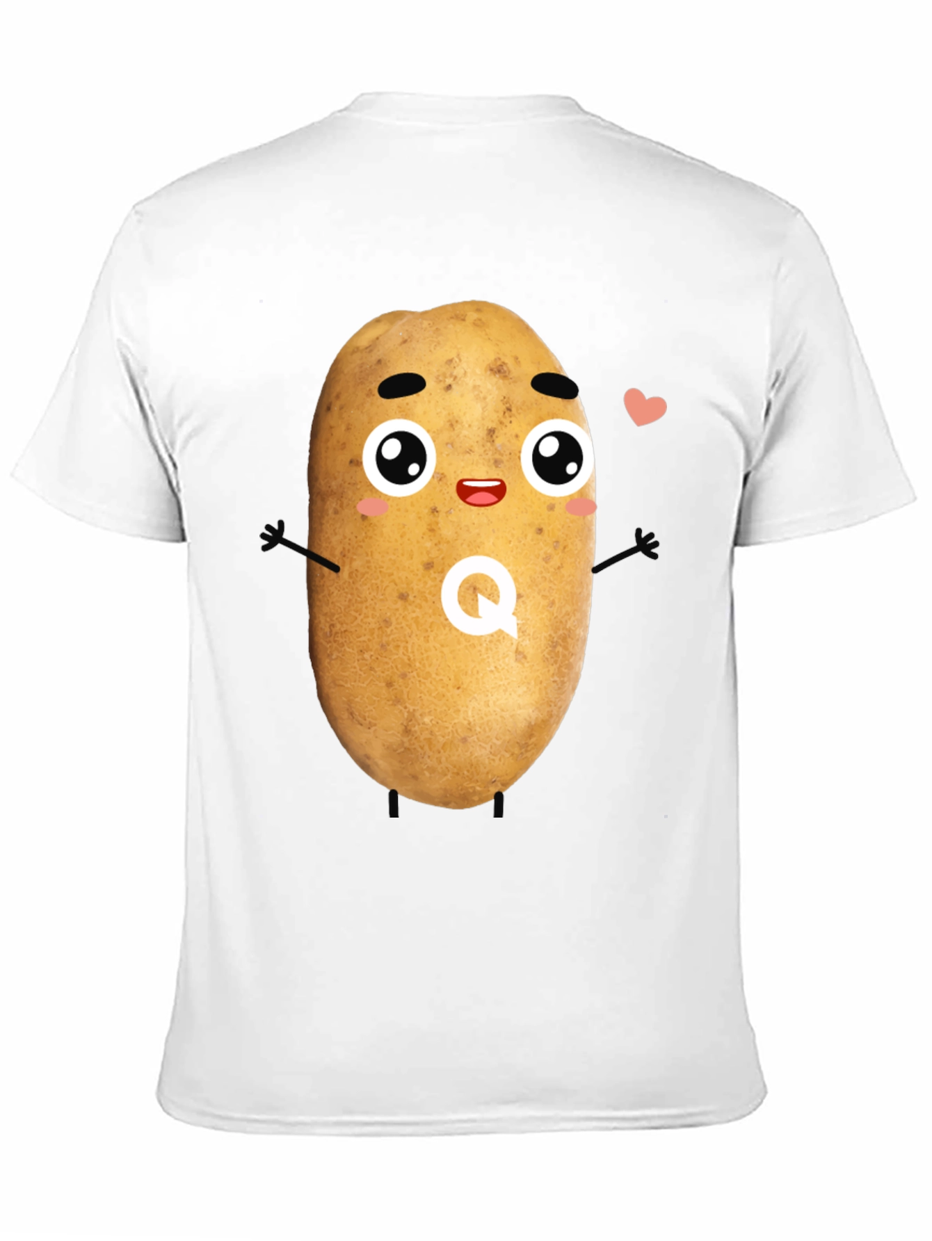 Kawaii Potato T-Shirt - Funny Graphic Tee