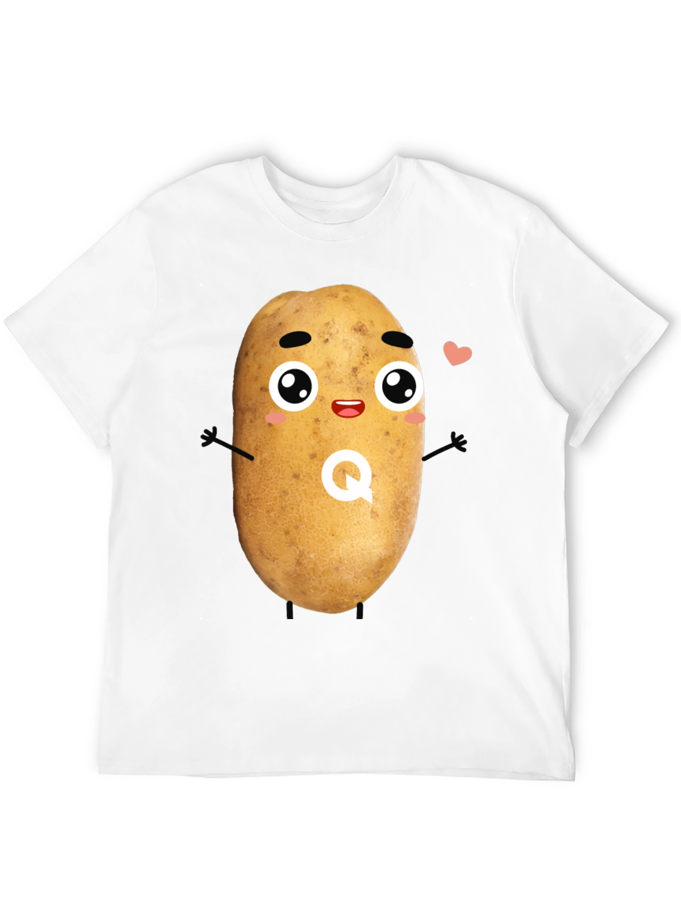 Kawaii Potato T-Shirt - Funny Graphic Tee