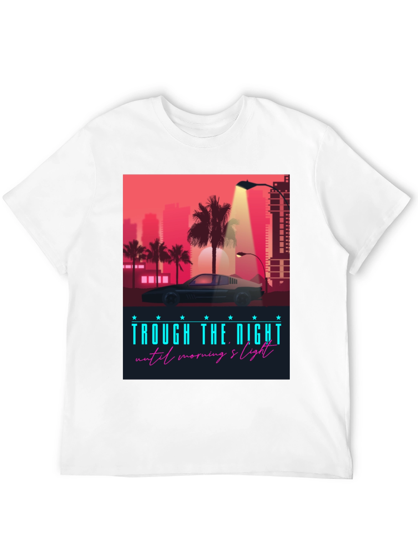 Retro Wave Cityscape T-Shirt