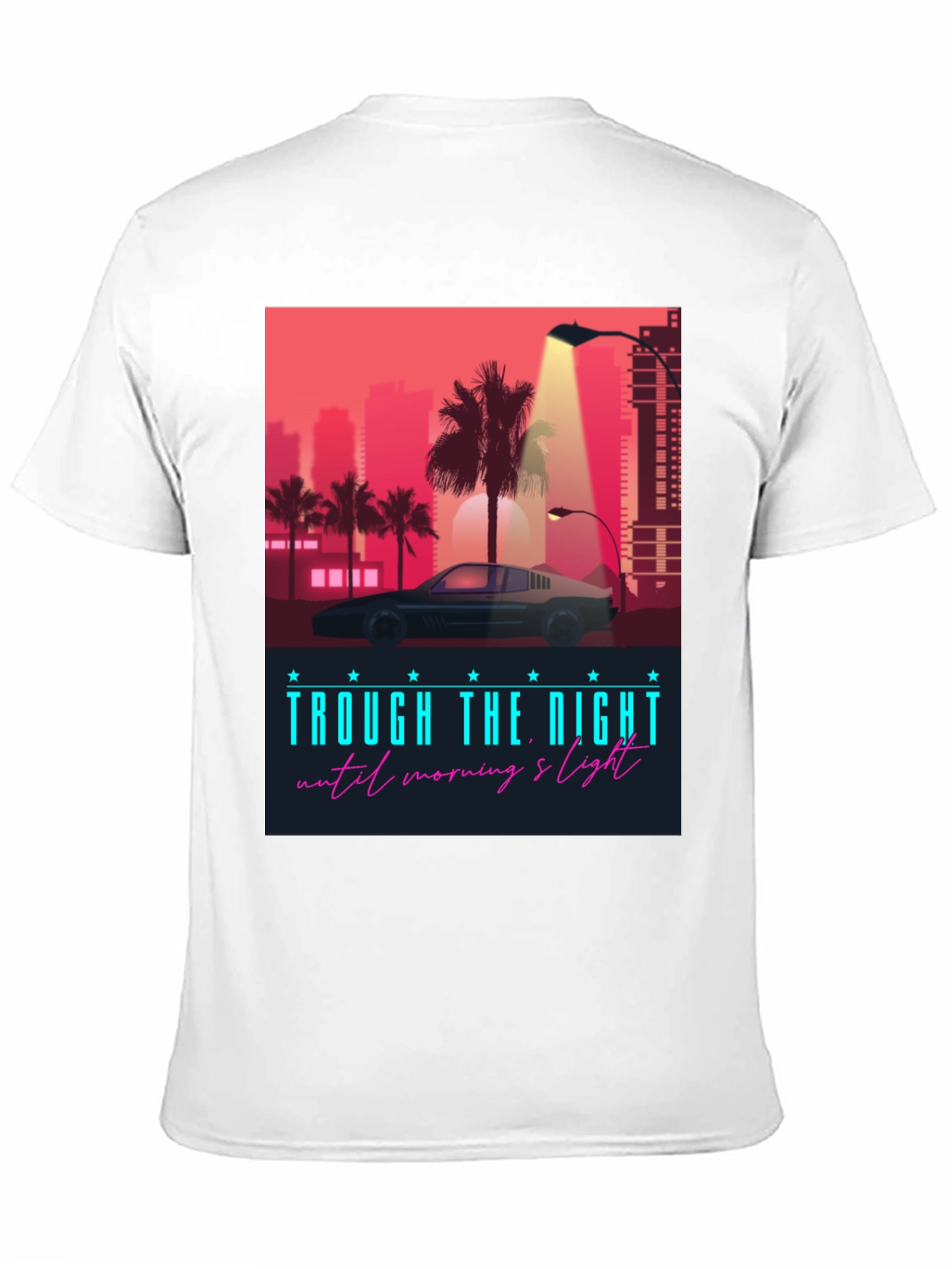 Retro Wave Cityscape T-Shirt