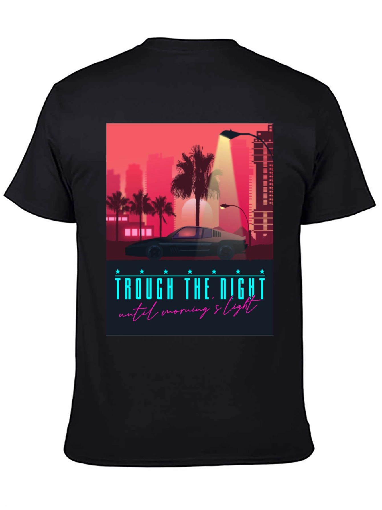 Retro Wave Cityscape T-Shirt