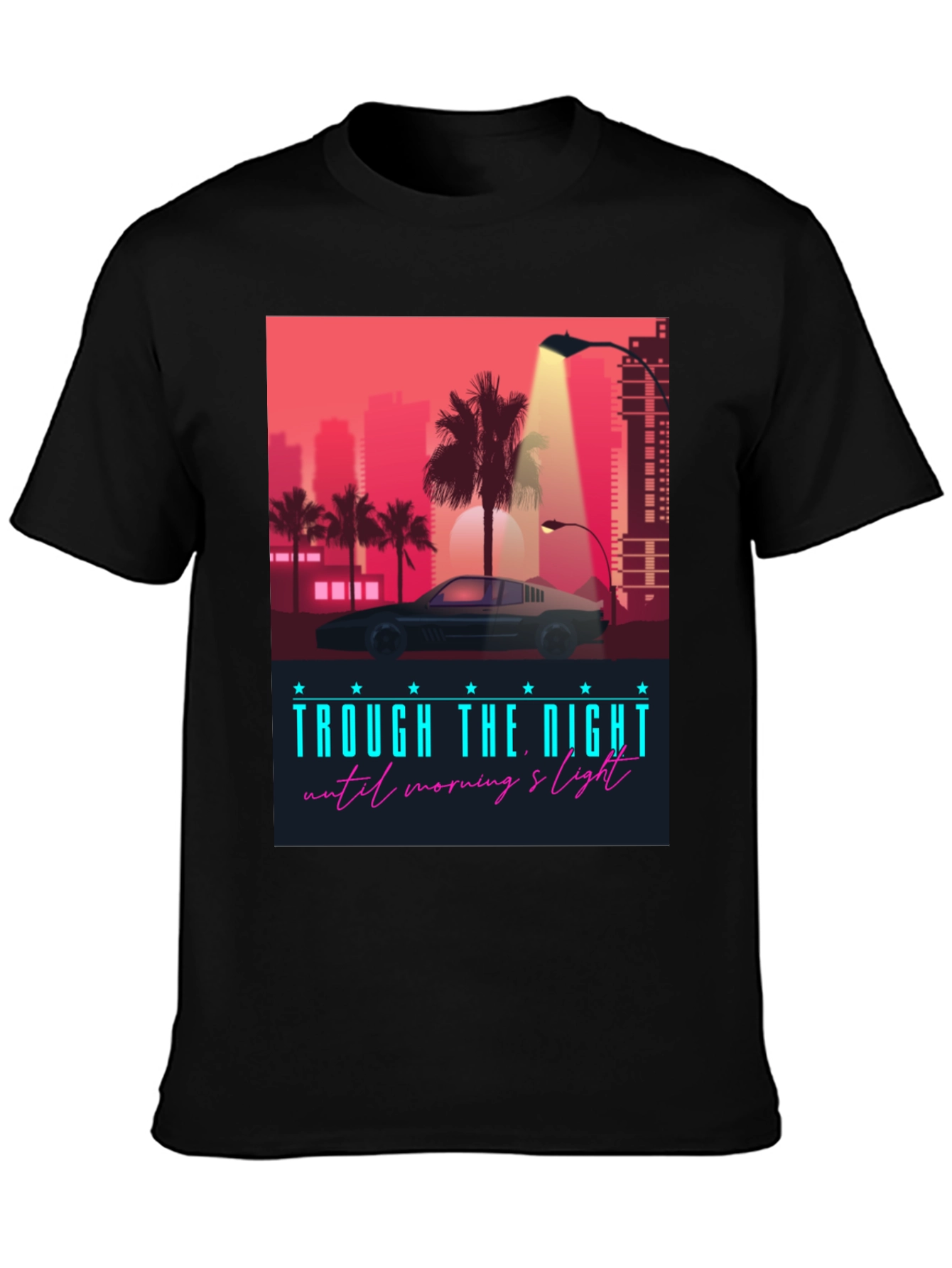 Retro Wave Cityscape T-Shirt
