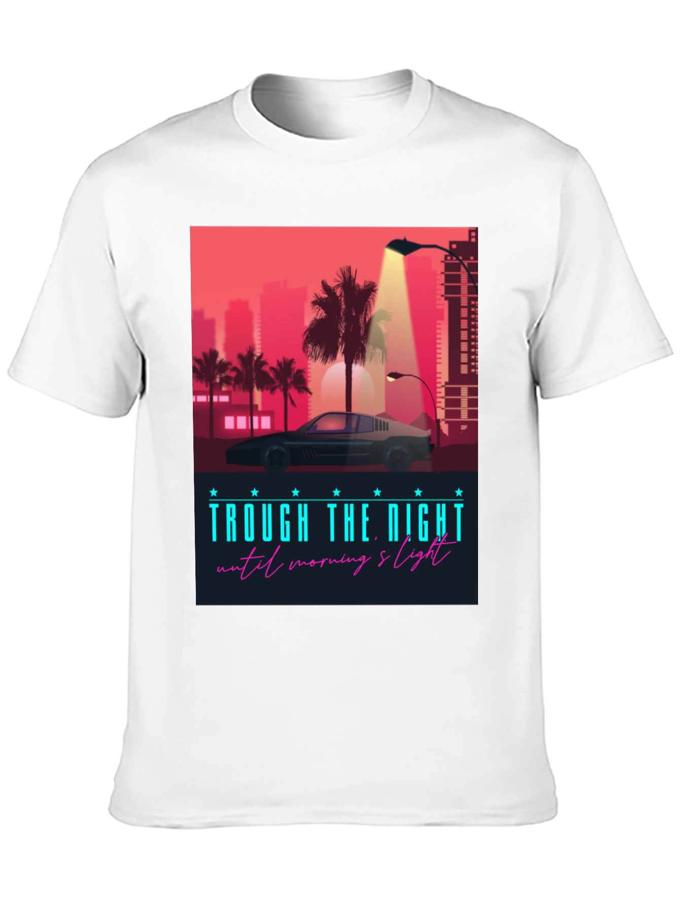 Retro Wave Cityscape T-Shirt