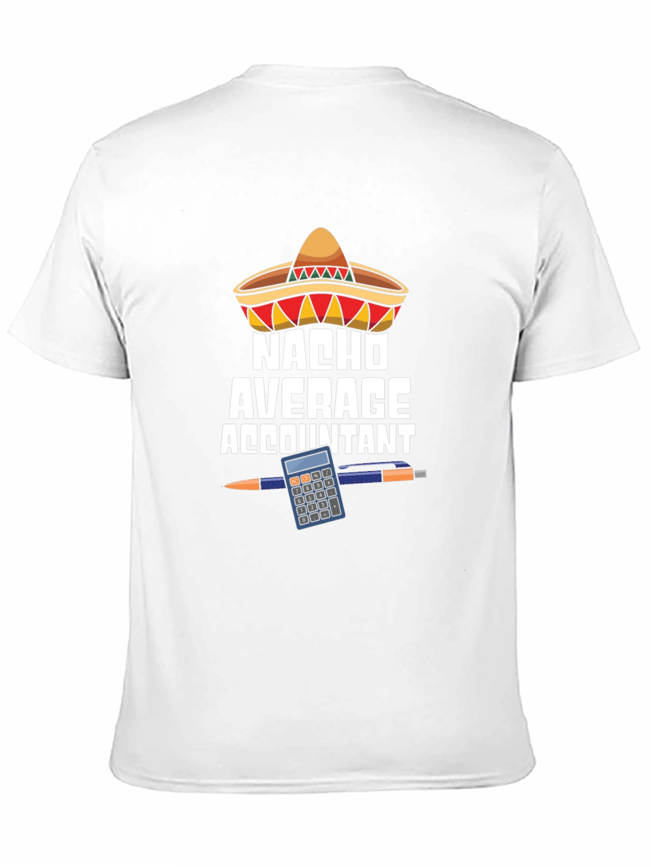 Nacho Average Accountant Graphic T-Shirt