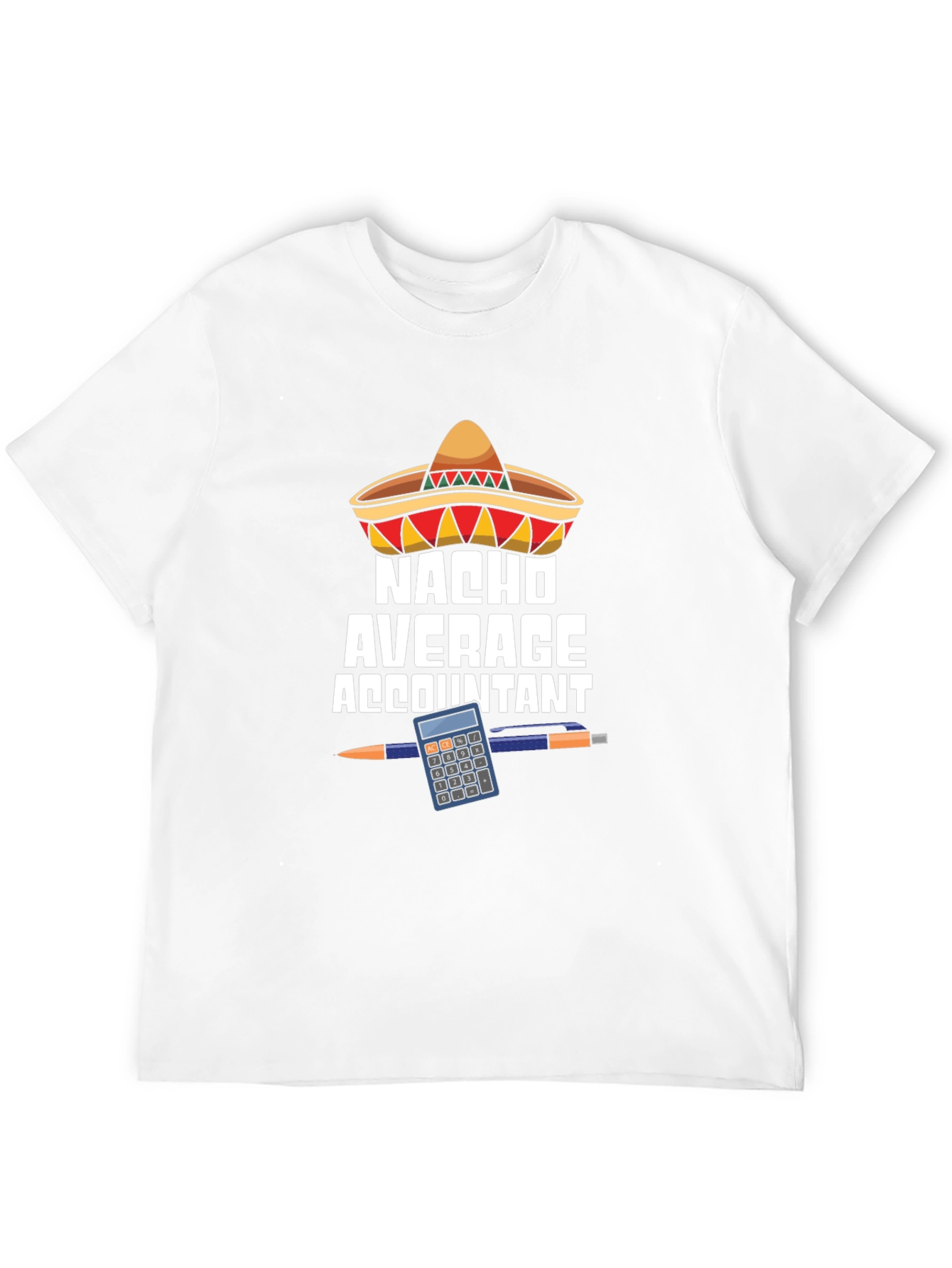 Nacho Average Accountant Graphic T-Shirt