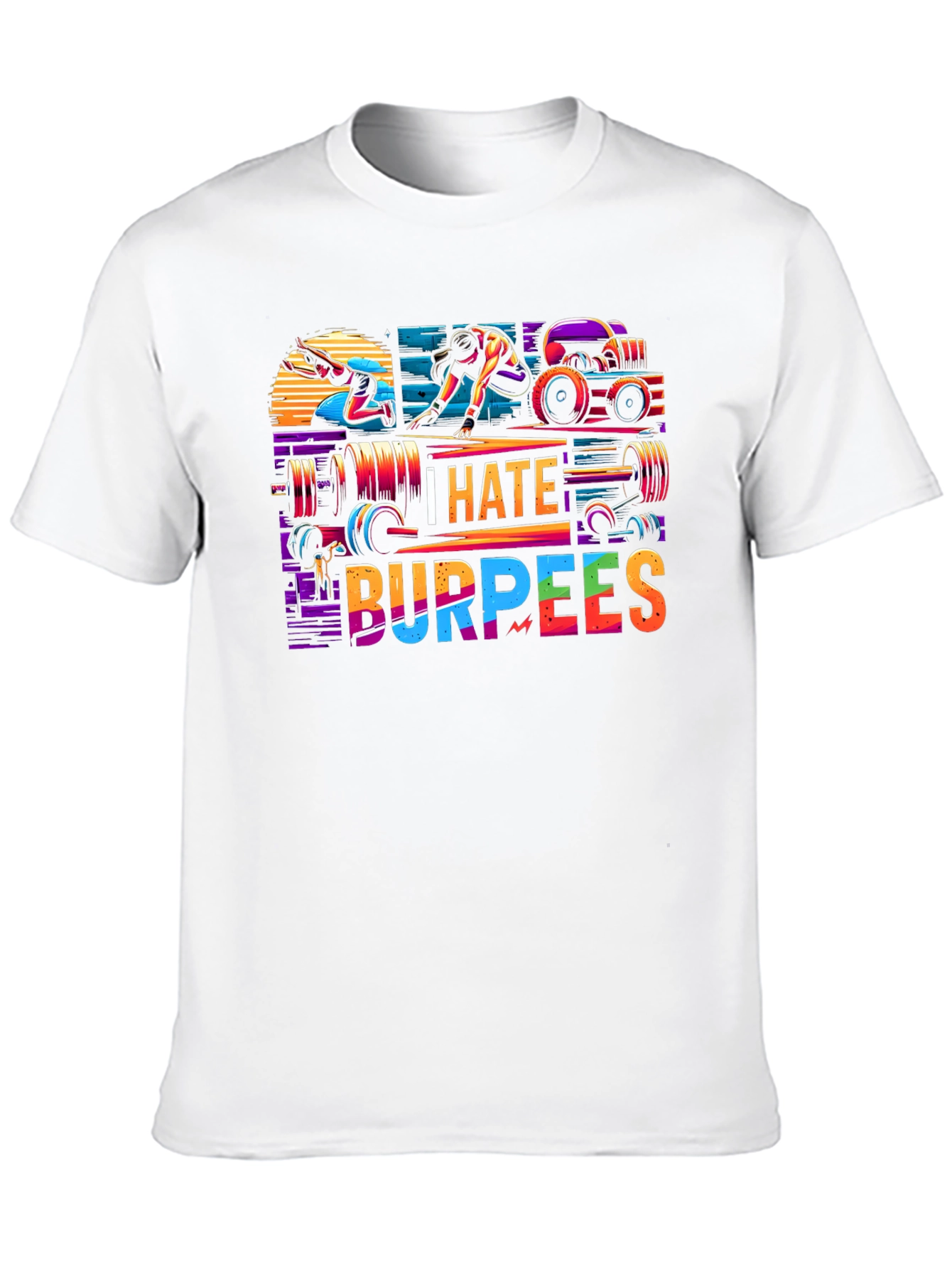 I Hate Burpees Graphic Tee