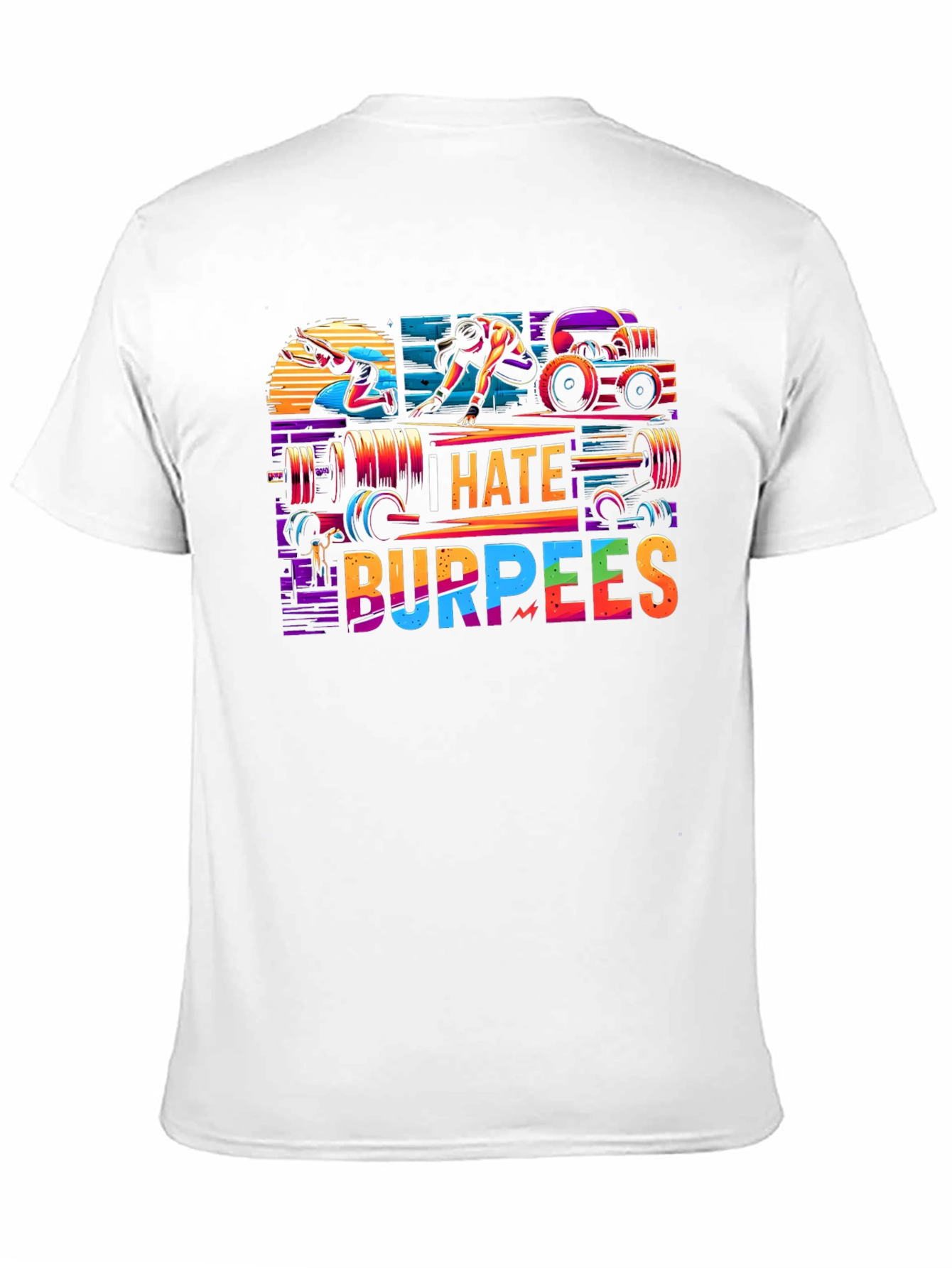 I Hate Burpees Graphic Tee